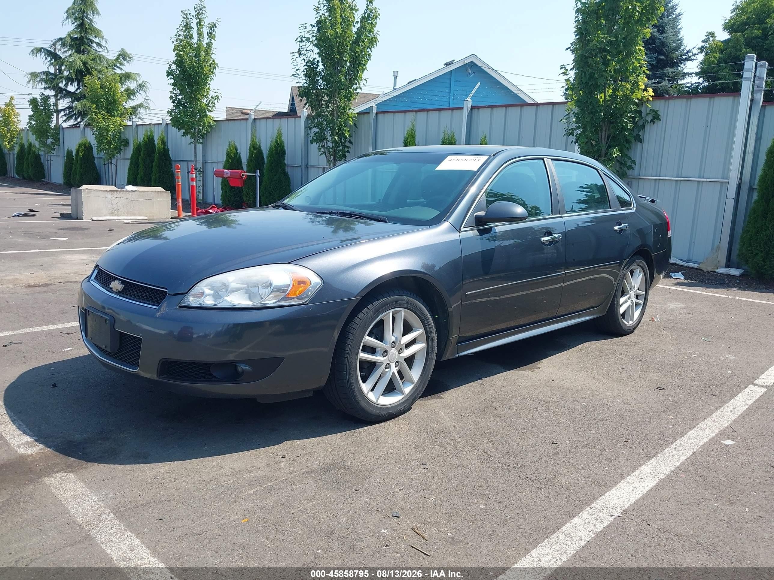 2012 Chevrolet Impala Ltz Серый vin: 2G1WC5E38C1279720