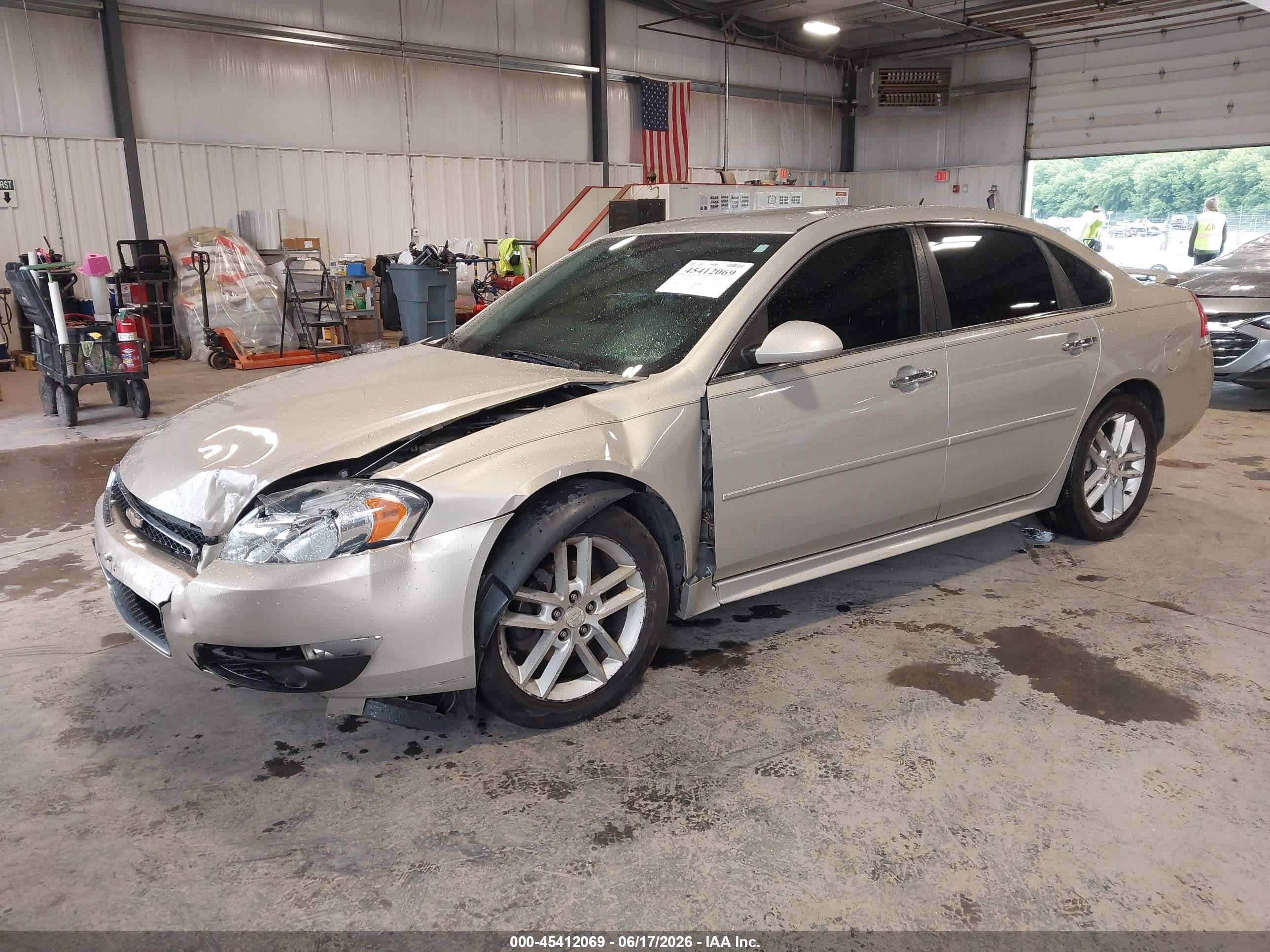 2012 Chevrolet Impala Ltz Tan vin: 2G1WC5E38C1294069