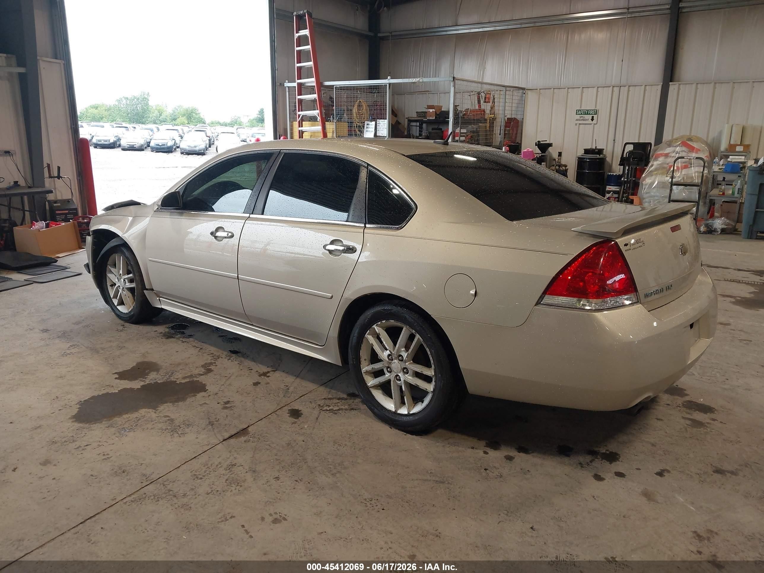 2012 Chevrolet Impala Ltz Tan vin: 2G1WC5E38C1294069