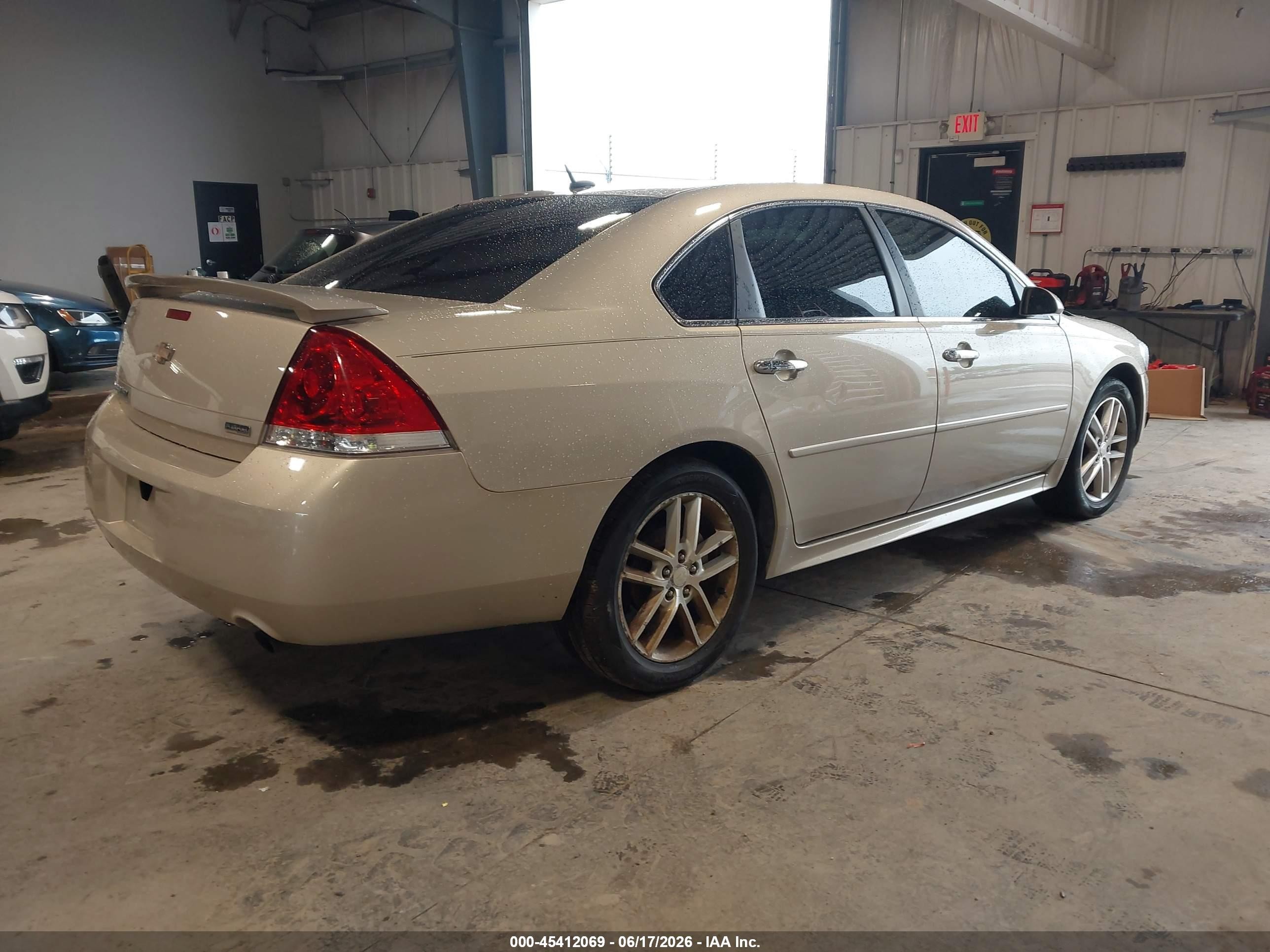 2012 Chevrolet Impala Ltz Tan vin: 2G1WC5E38C1294069
