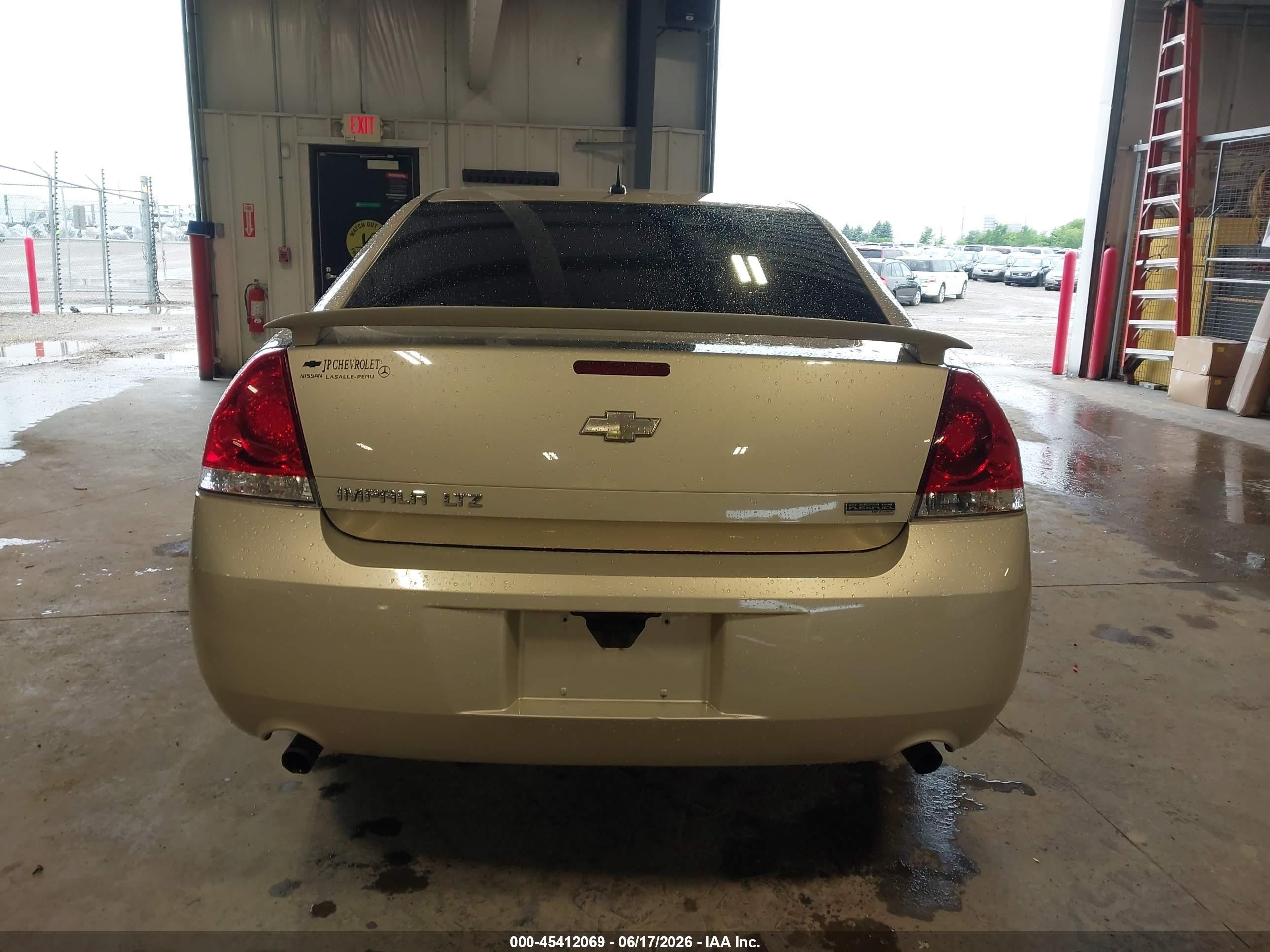2012 Chevrolet Impala Ltz Tan vin: 2G1WC5E38C1294069
