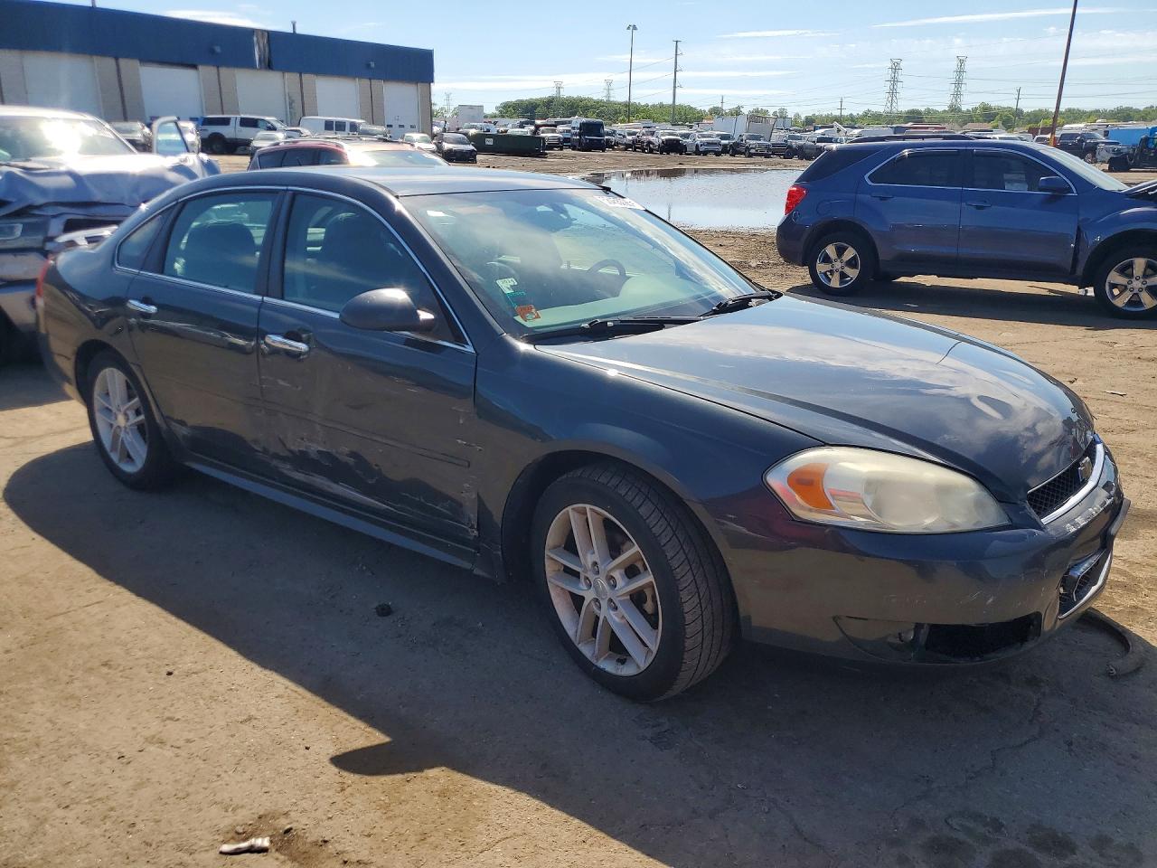 2013 Chevrolet Impala Ltz Gray vin: 2G1WC5E38D1175388