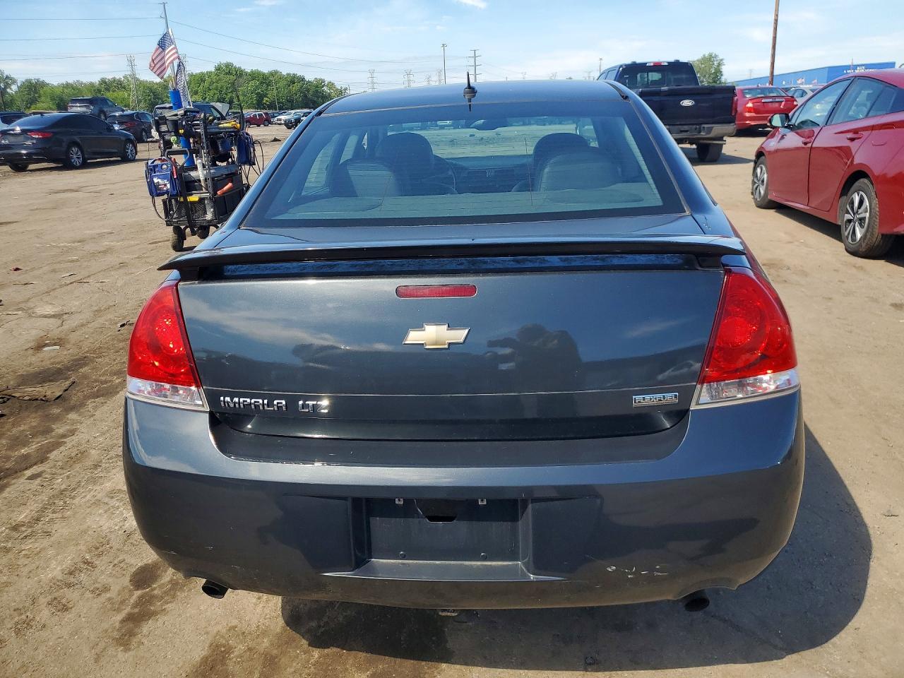 2013 Chevrolet Impala Ltz Gray vin: 2G1WC5E38D1175388