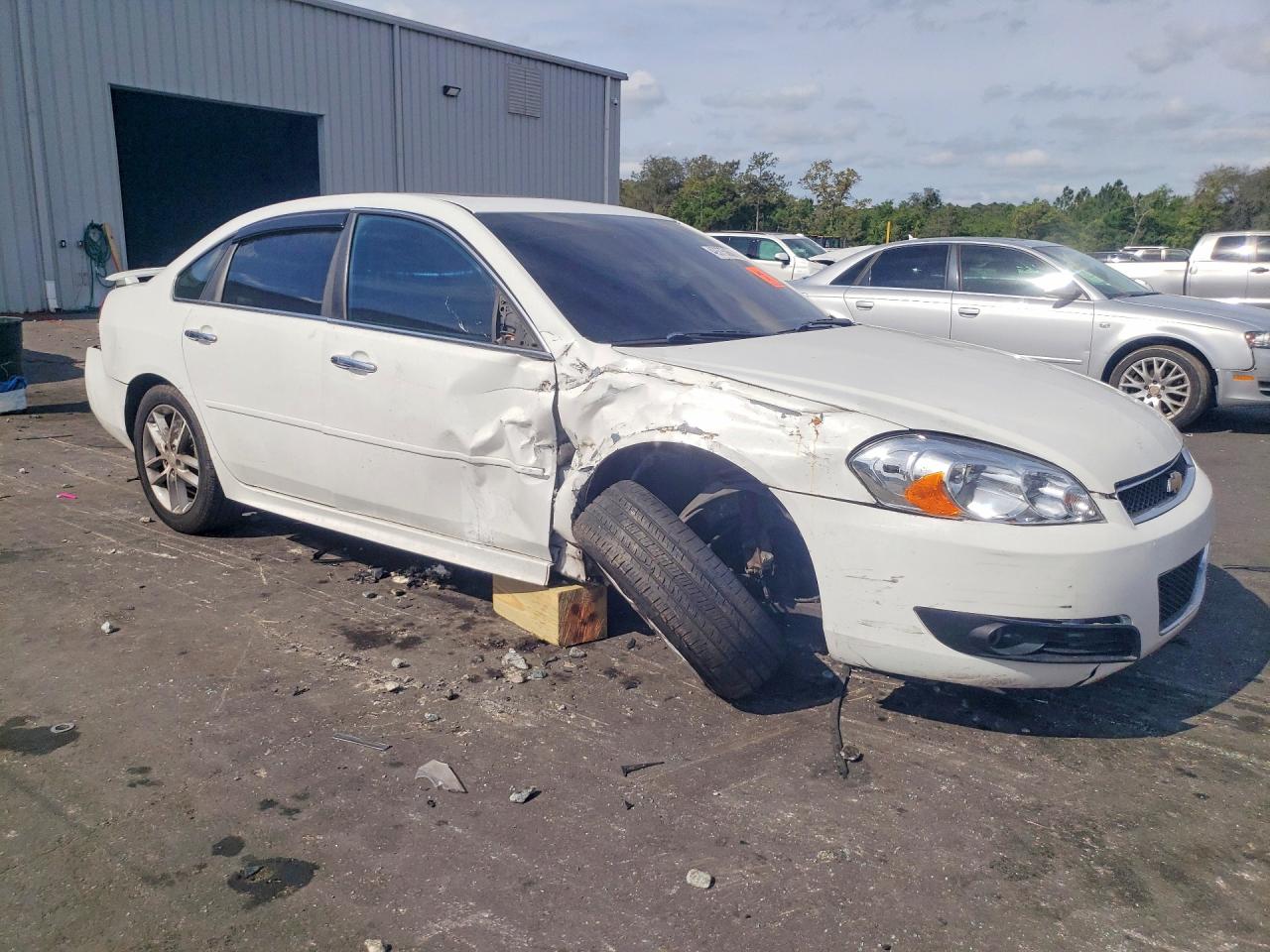 2013 Chevrolet Impala Ltz White vin: 2G1WC5E38D1209104