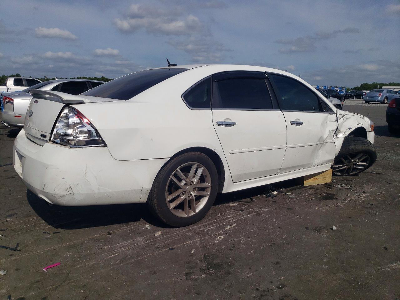 2013 Chevrolet Impala Ltz White vin: 2G1WC5E38D1209104