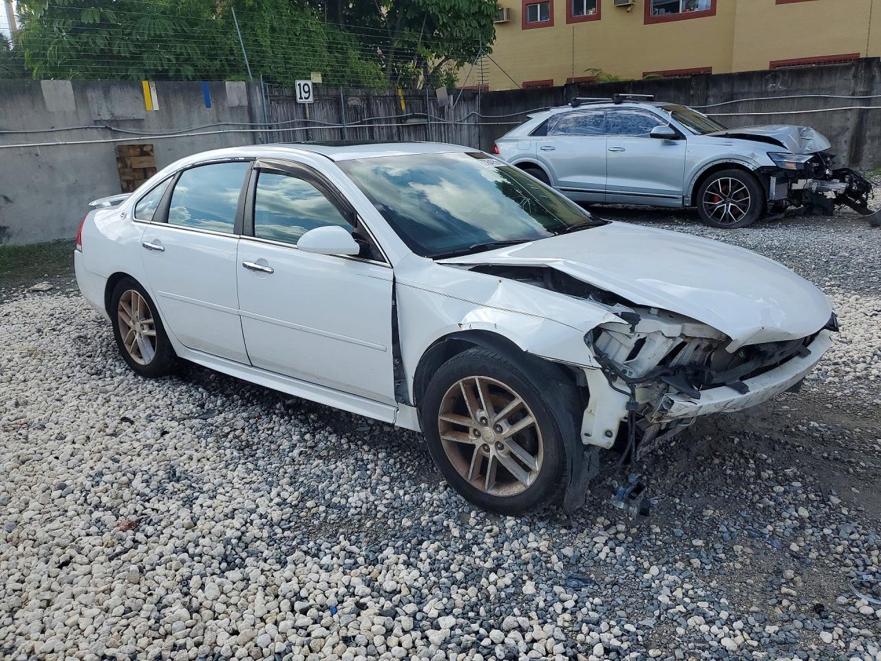 2013 Chevrolet Impala Ltz Белый vin: 2G1WC5E38D1219115