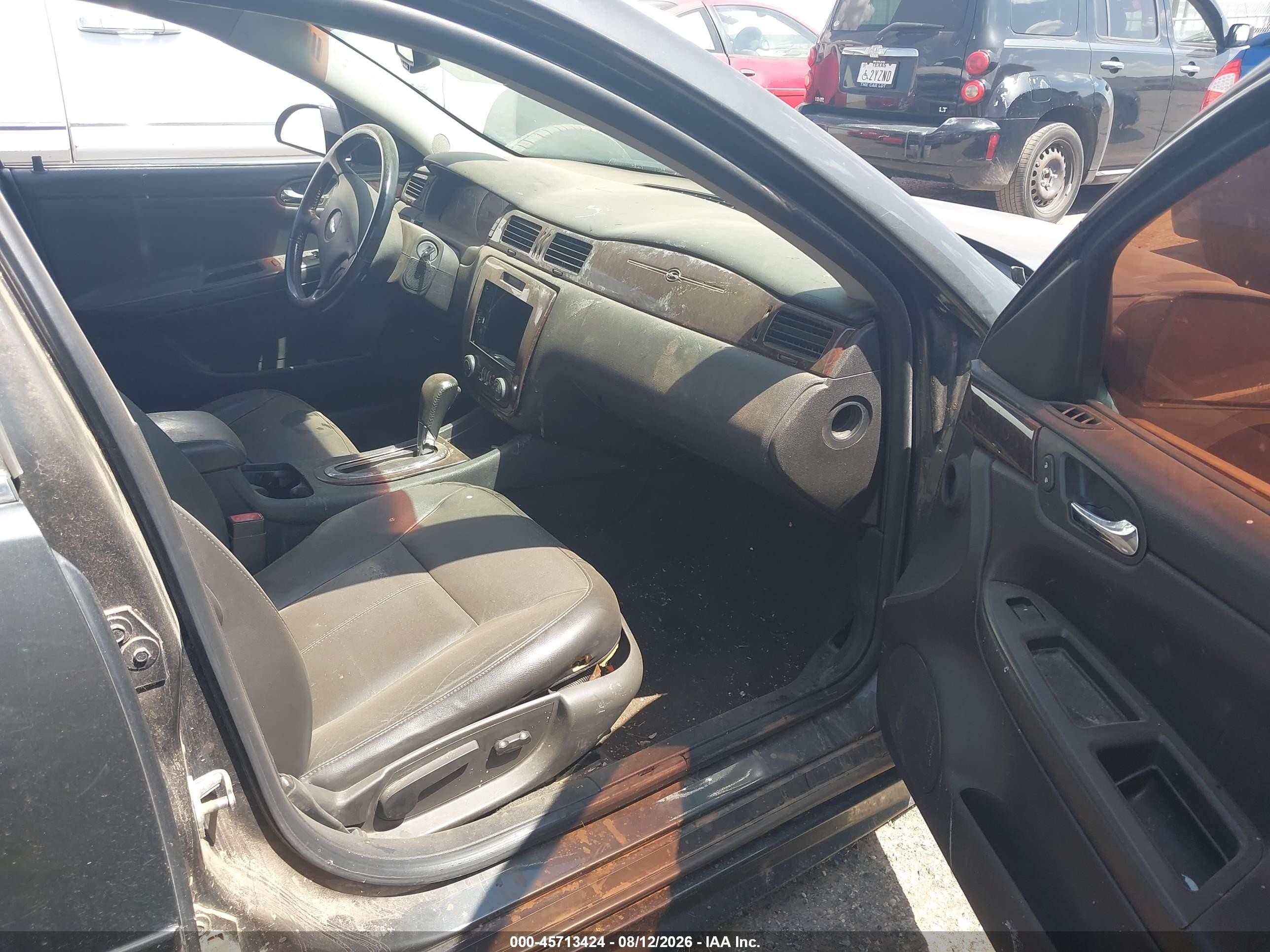 2013 Chevrolet Impala Ltz Gray vin: 2G1WC5E38D1220359