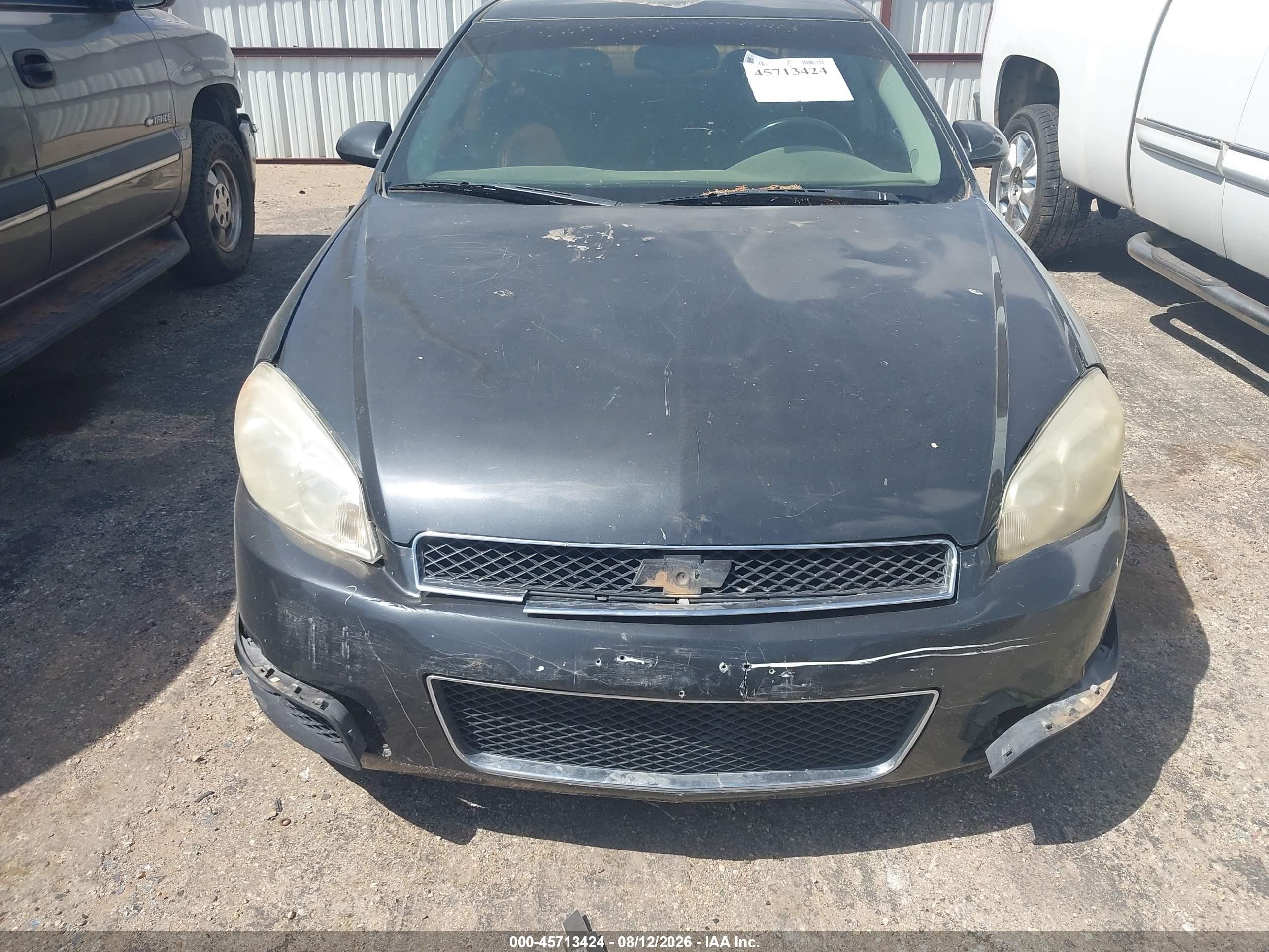 2013 Chevrolet Impala Ltz Gray vin: 2G1WC5E38D1220359