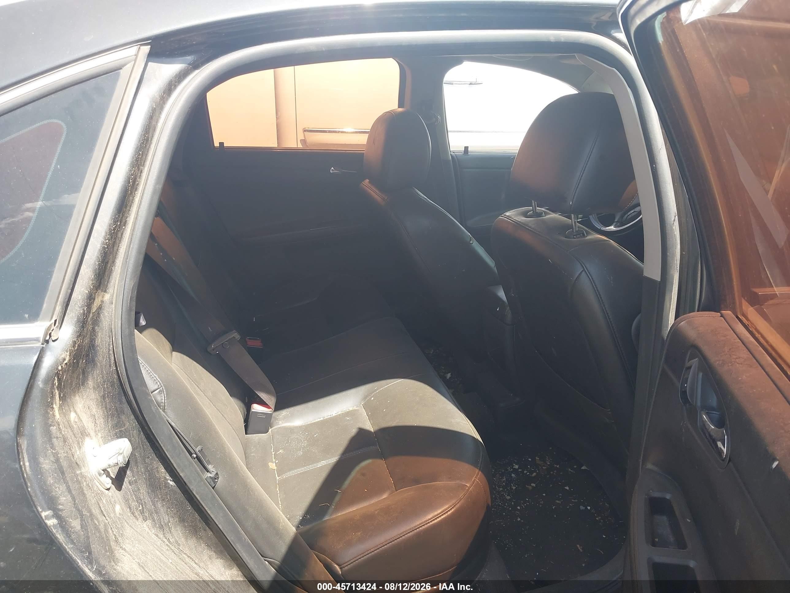 2013 Chevrolet Impala Ltz Gray vin: 2G1WC5E38D1220359