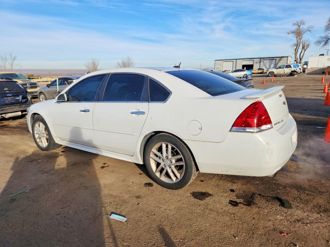 2013 Chevrolet Impala Ltz White vin: 2G1WC5E38D1242247