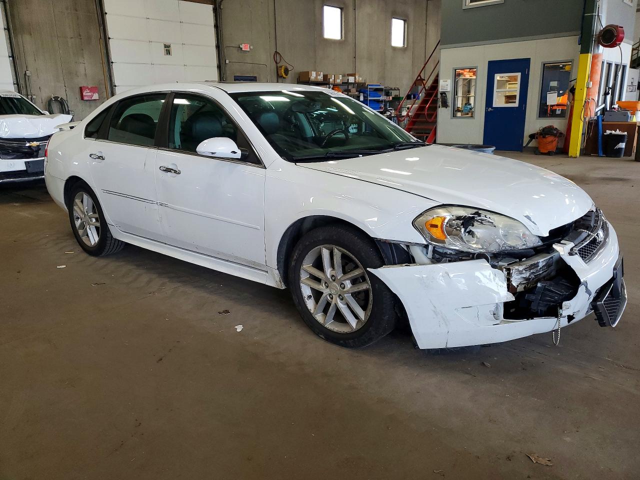 2014 Chevrolet Impala Limited Ltz White vin: 2G1WC5E38E1100398