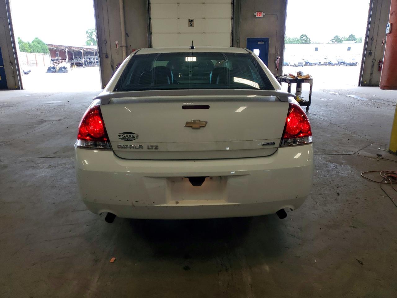 2014 Chevrolet Impala Limited Ltz White vin: 2G1WC5E38E1100398