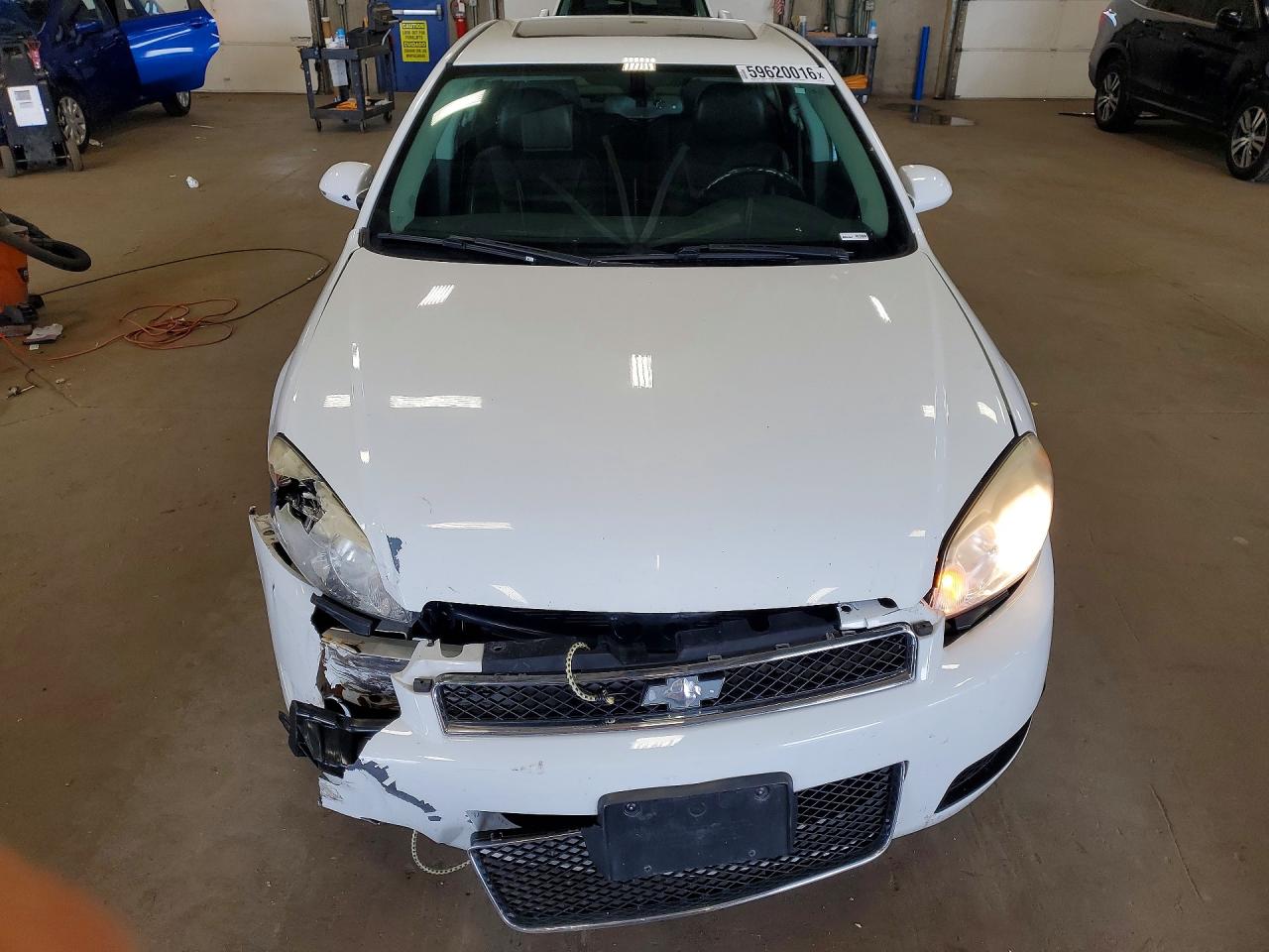 2014 Chevrolet Impala Limited Ltz White vin: 2G1WC5E38E1100398