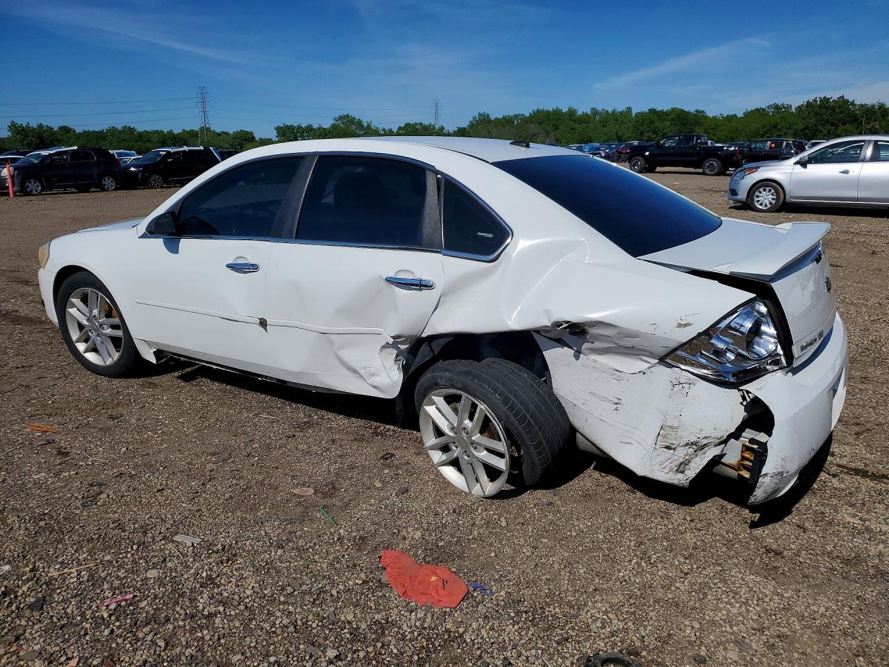 2014 Chevrolet Impala Limited Ltz White vin: 2G1WC5E38E1107867