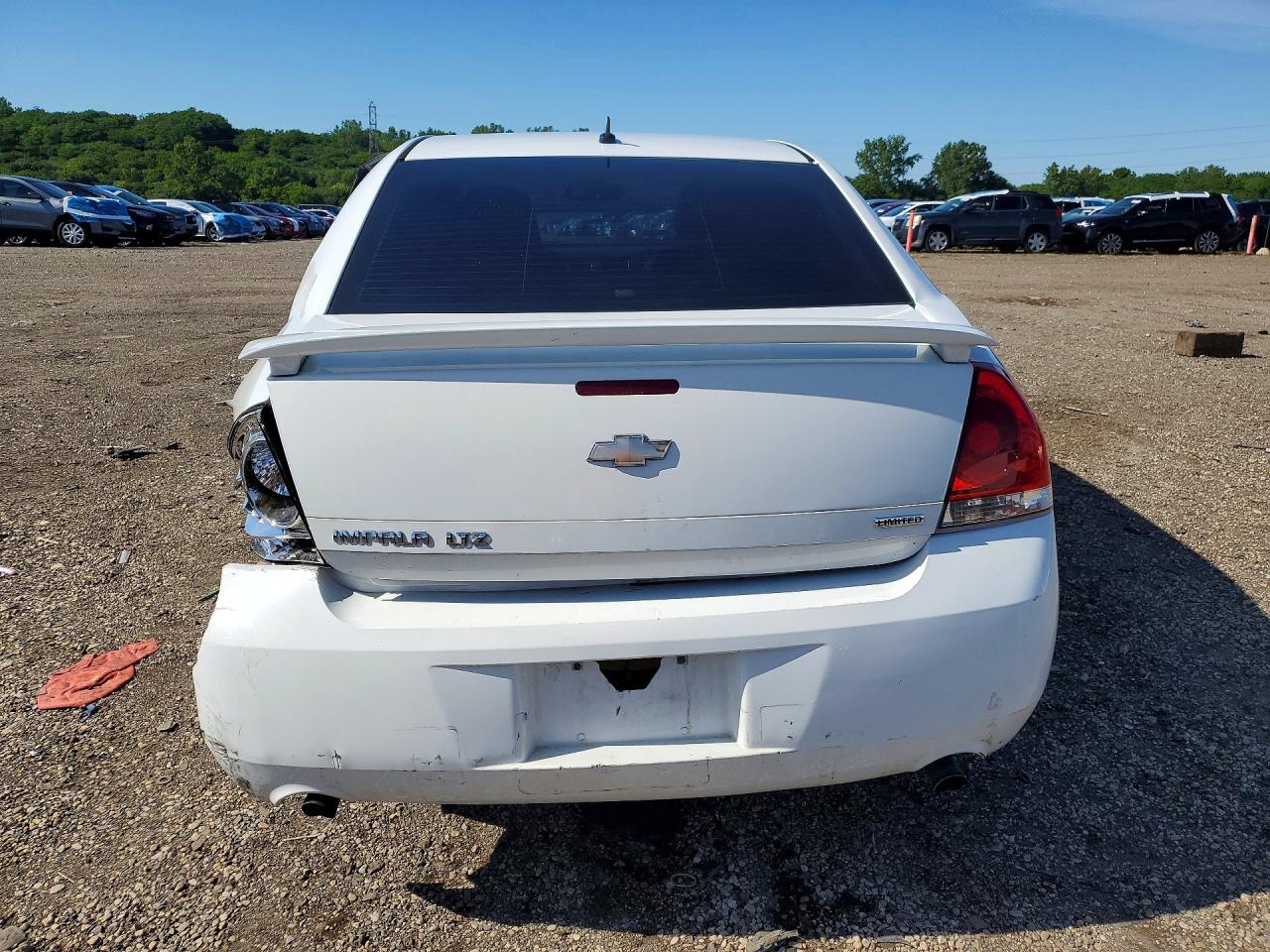 2014 Chevrolet Impala Limited Ltz White vin: 2G1WC5E38E1107867