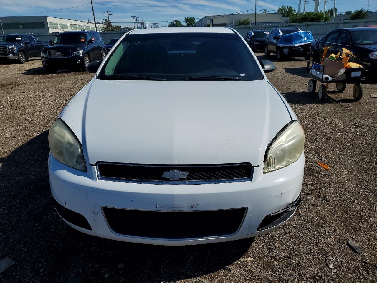 2014 Chevrolet Impala Limited Ltz White vin: 2G1WC5E38E1107867