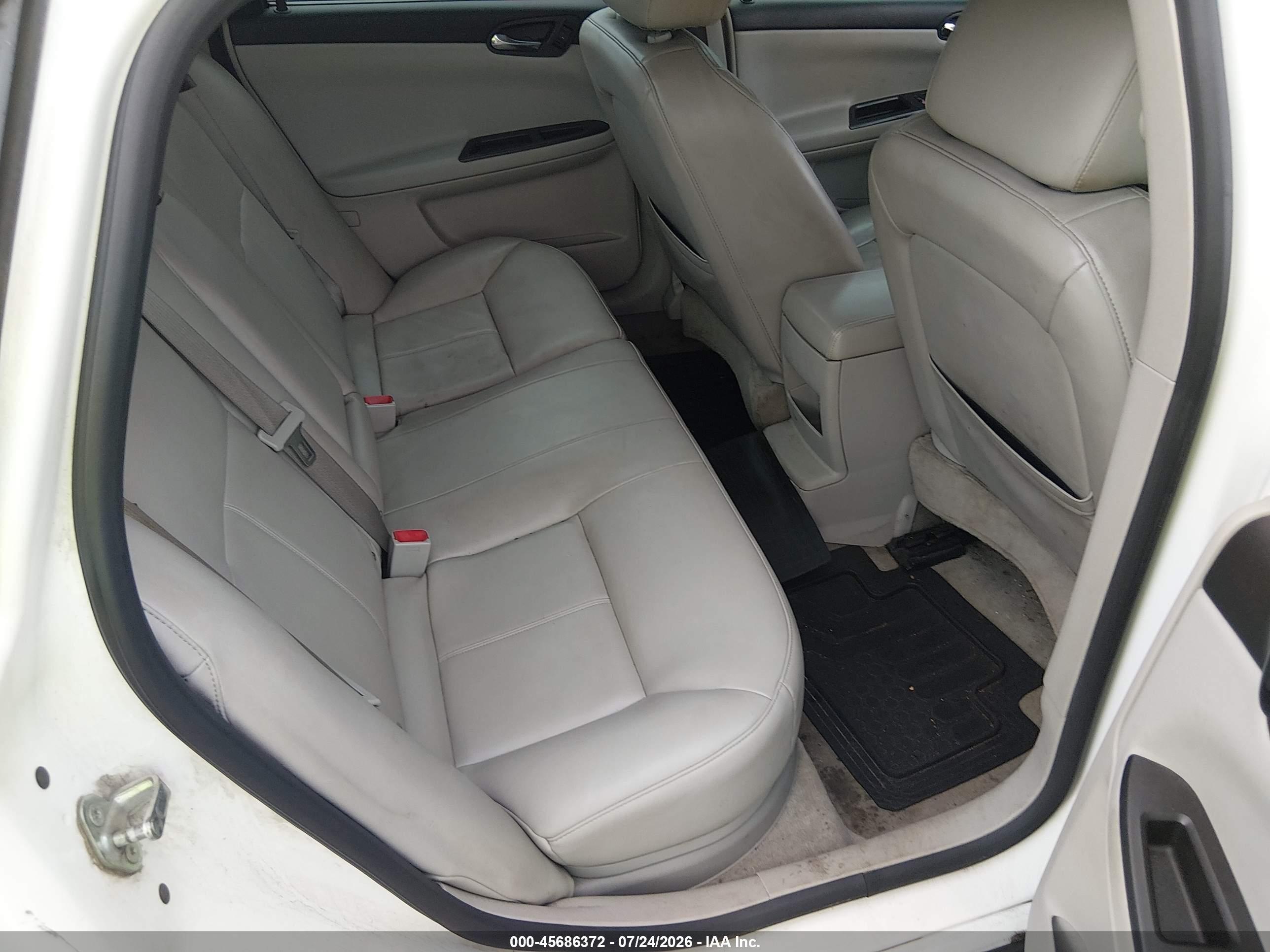 2014 Chevrolet Impala Limited Ltz White vin: 2G1WC5E38E1122160