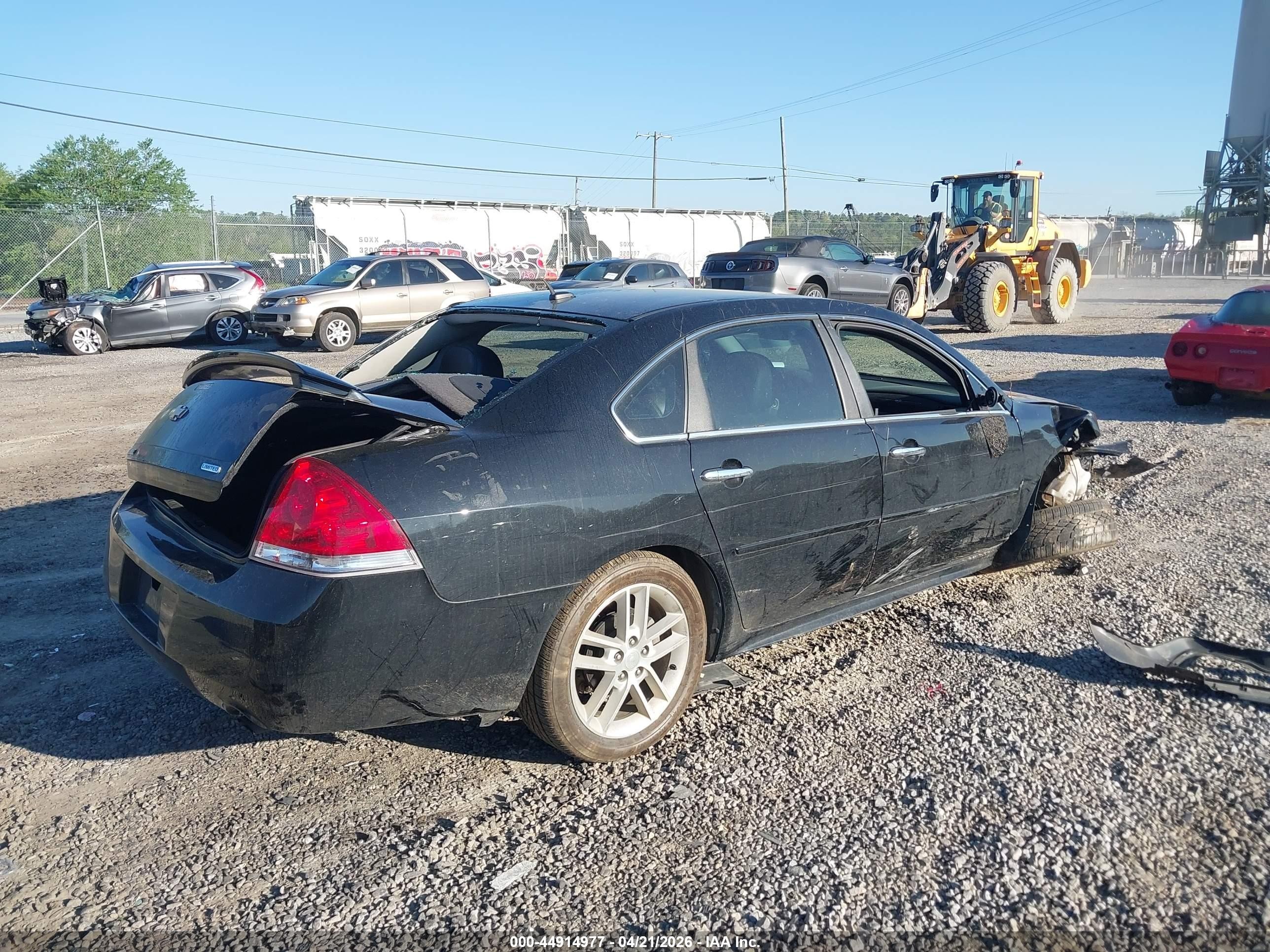 2014 Chevrolet Impala Limited Ltz Black vin: 2G1WC5E38E1139508