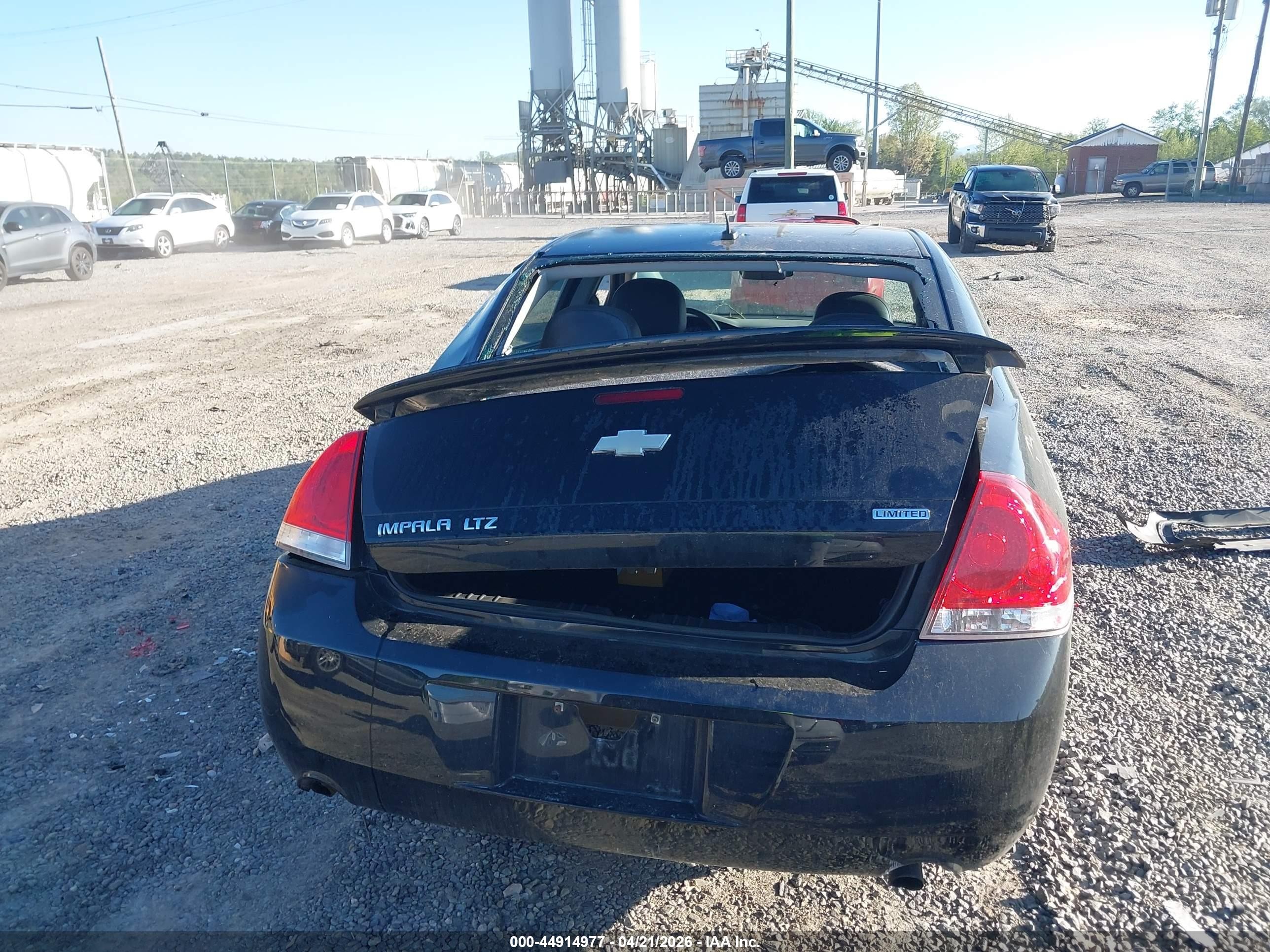 2014 Chevrolet Impala Limited Ltz Black vin: 2G1WC5E38E1139508