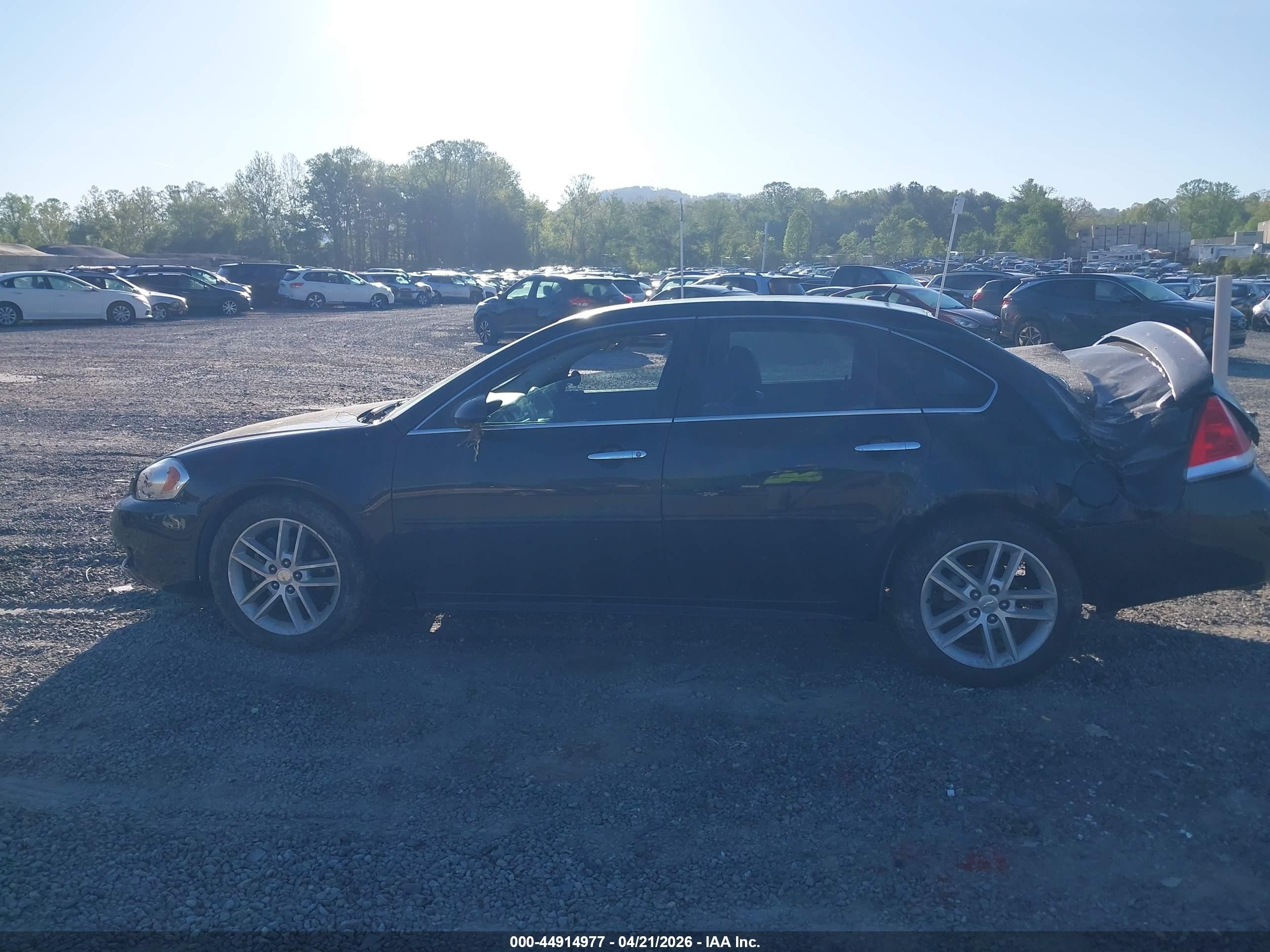 2014 Chevrolet Impala Limited Ltz Black vin: 2G1WC5E38E1139508