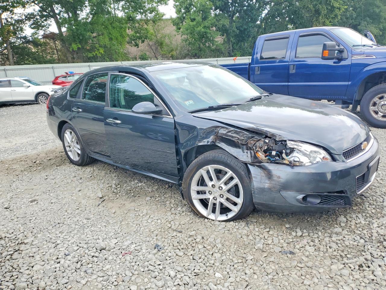 2014 Chevrolet Impala Limited Ltz Charcoal vin: 2G1WC5E38E1153179