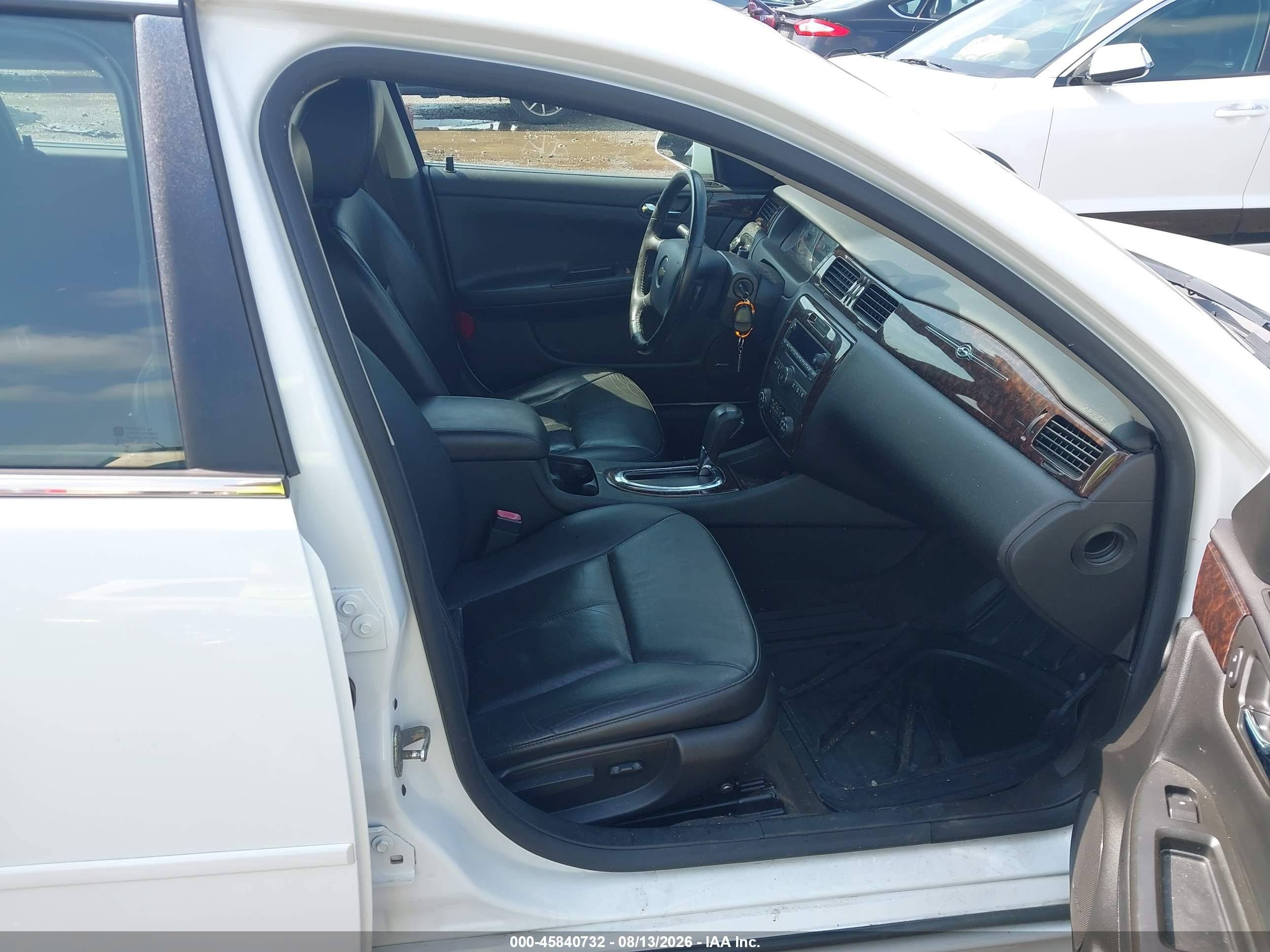 2014 Chevrolet Impala Limited Ltz White vin: 2G1WC5E38E1177871