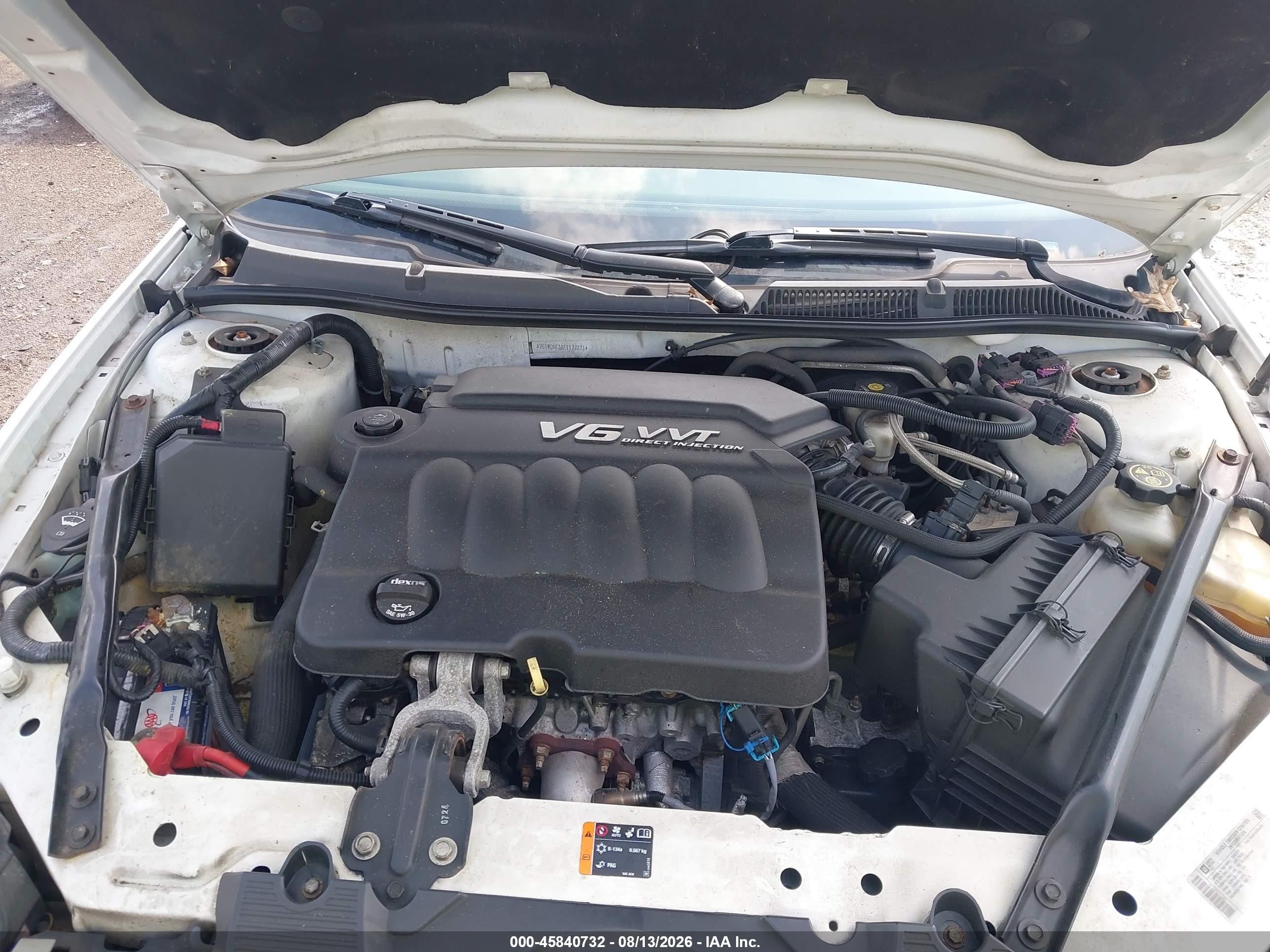 2014 Chevrolet Impala Limited Ltz White vin: 2G1WC5E38E1177871
