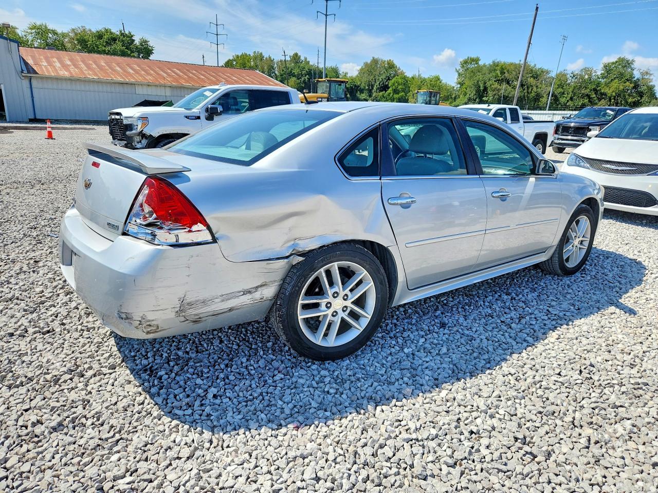 2012 Chevrolet Impala Ltz Silver vin: 2G1WC5E39C1148652