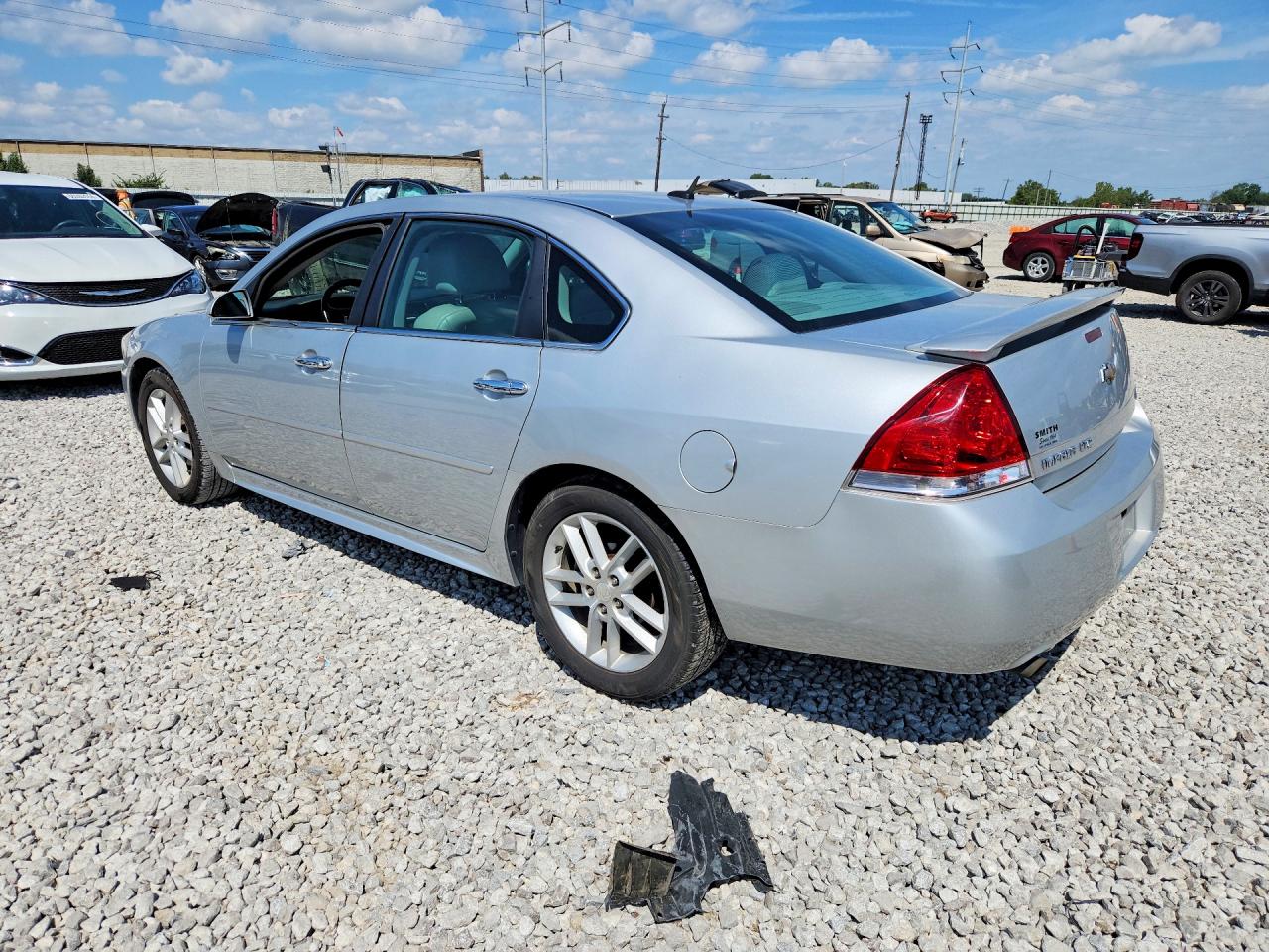 2012 Chevrolet Impala Ltz Silver vin: 2G1WC5E39C1148652