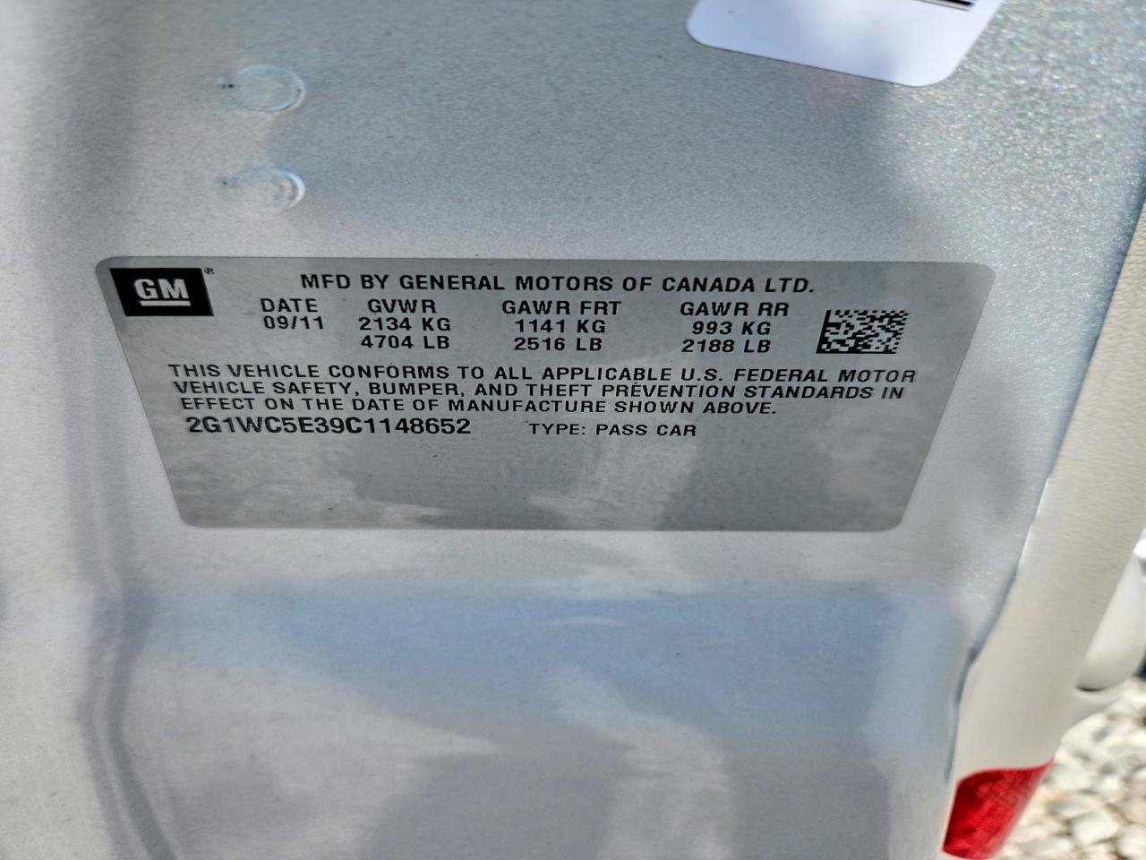 2012 Chevrolet Impala Ltz Silver vin: 2G1WC5E39C1148652