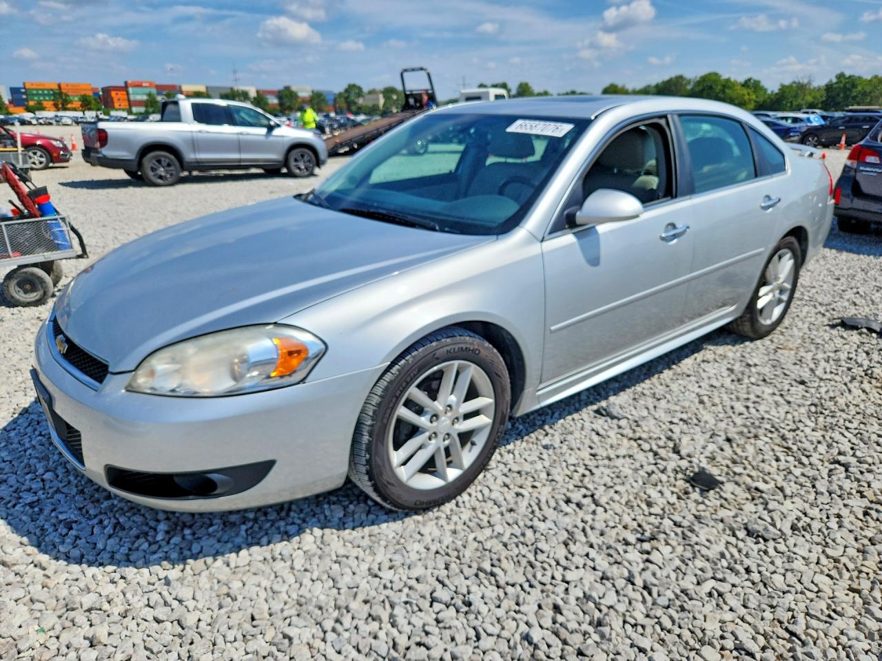 2012 Chevrolet Impala Ltz Silver vin: 2G1WC5E39C1148652