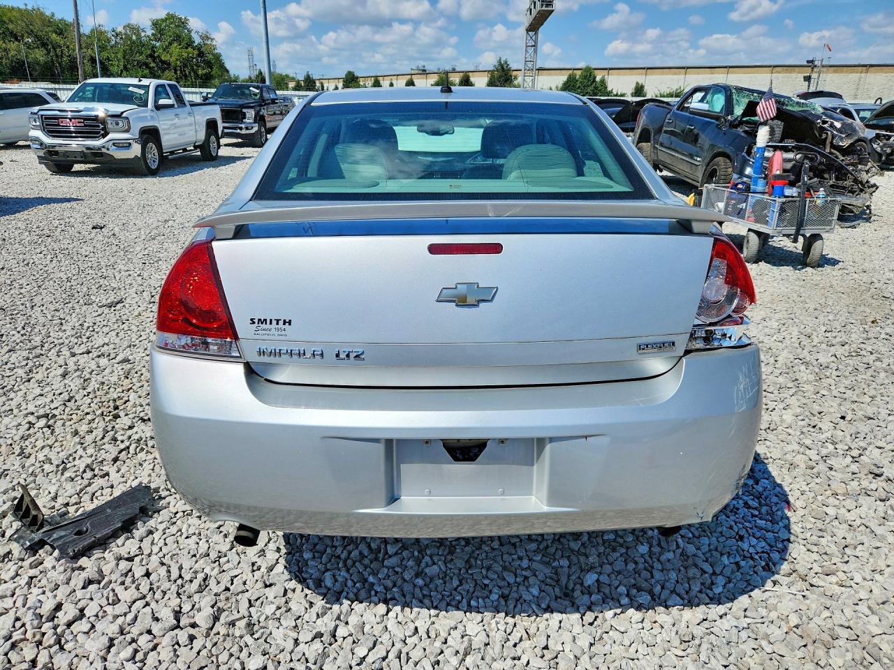 2012 Chevrolet Impala Ltz Silver vin: 2G1WC5E39C1148652