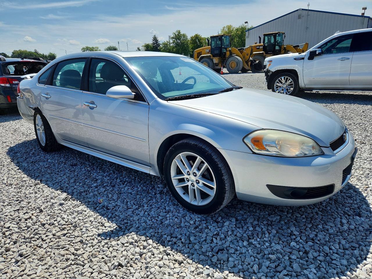 2012 Chevrolet Impala Ltz Silver vin: 2G1WC5E39C1148652