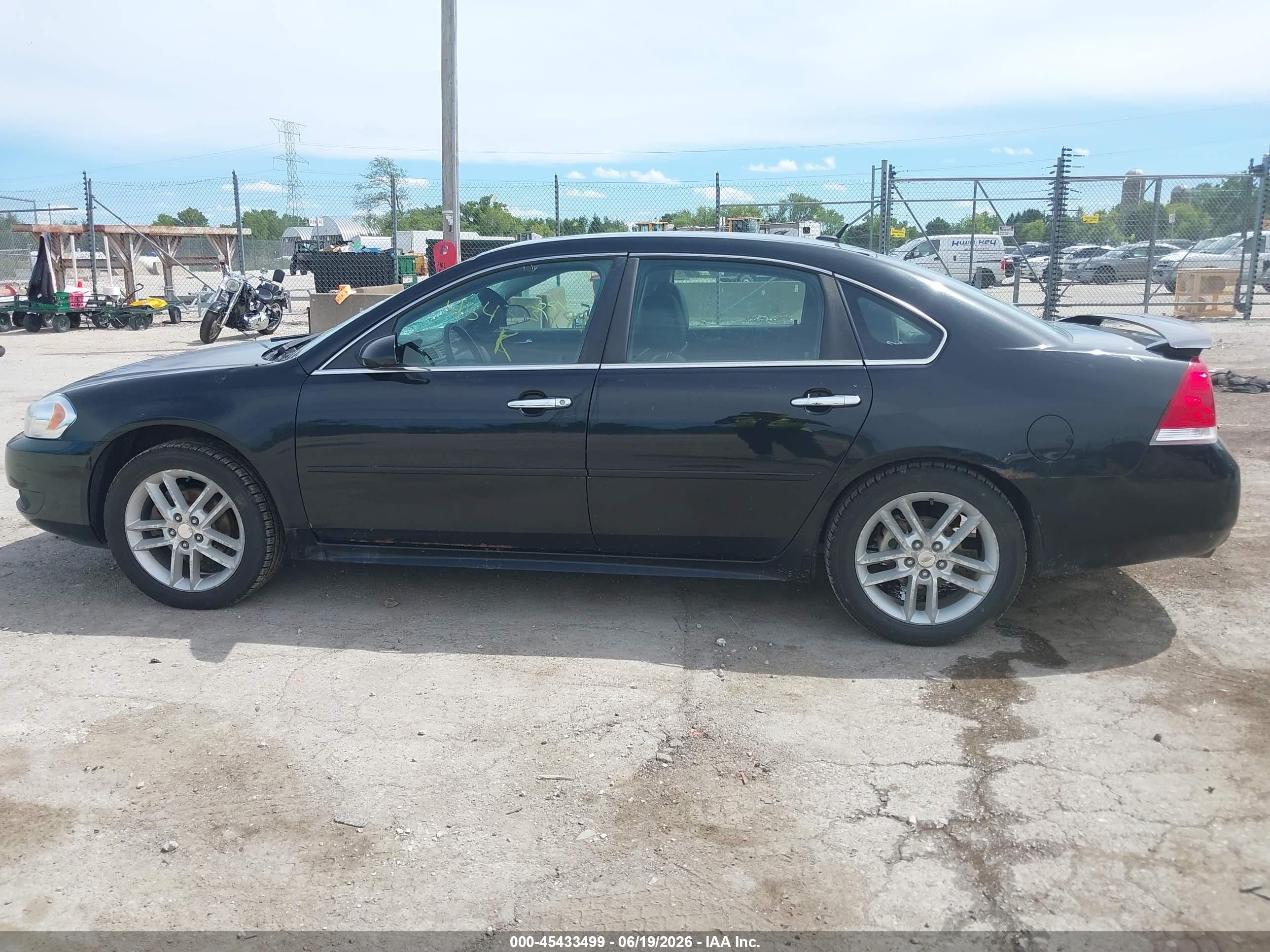2012 Chevrolet Impala Ltz Черный vin: 2G1WC5E39C1153706