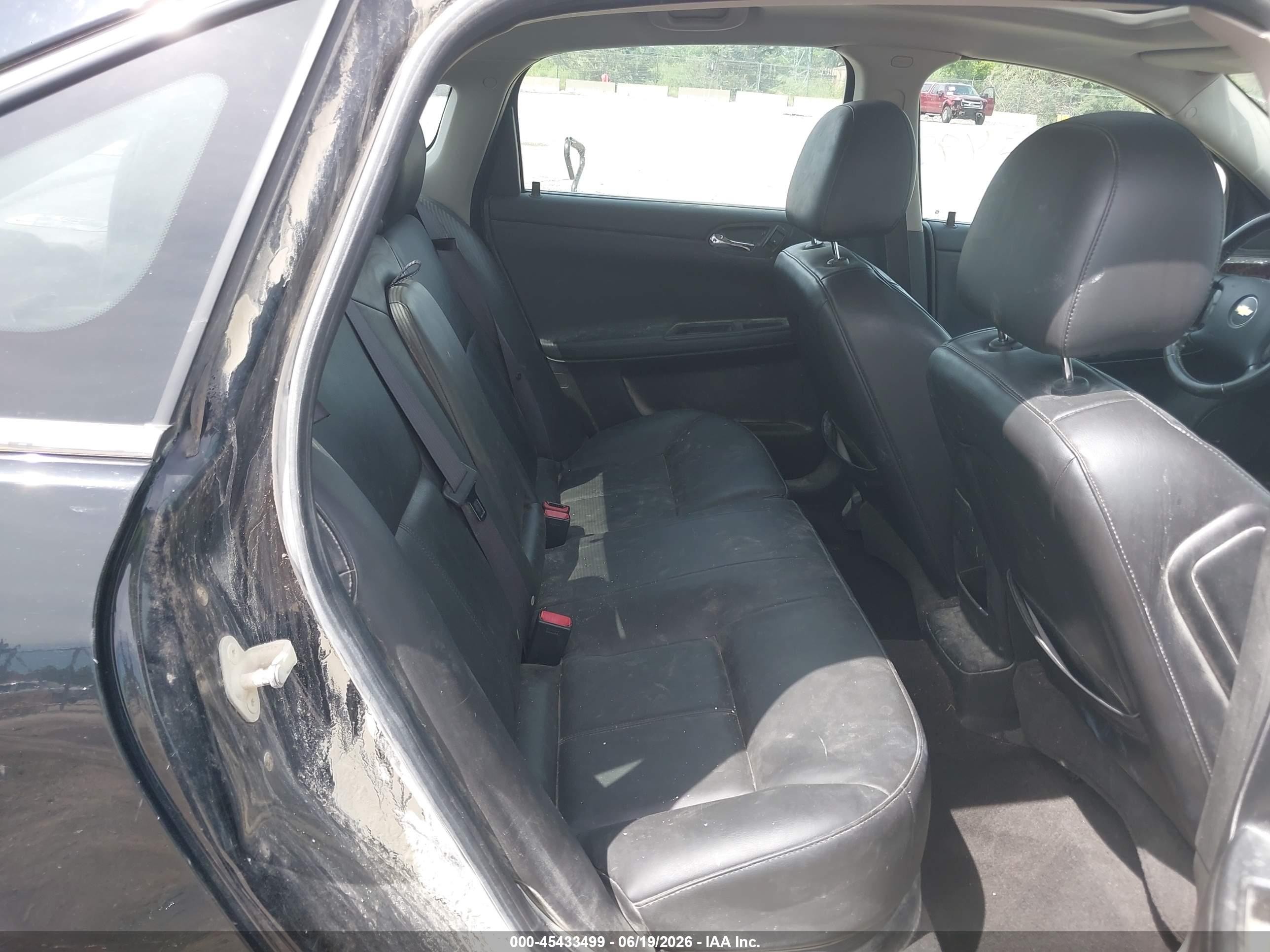 2012 Chevrolet Impala Ltz Черный vin: 2G1WC5E39C1153706