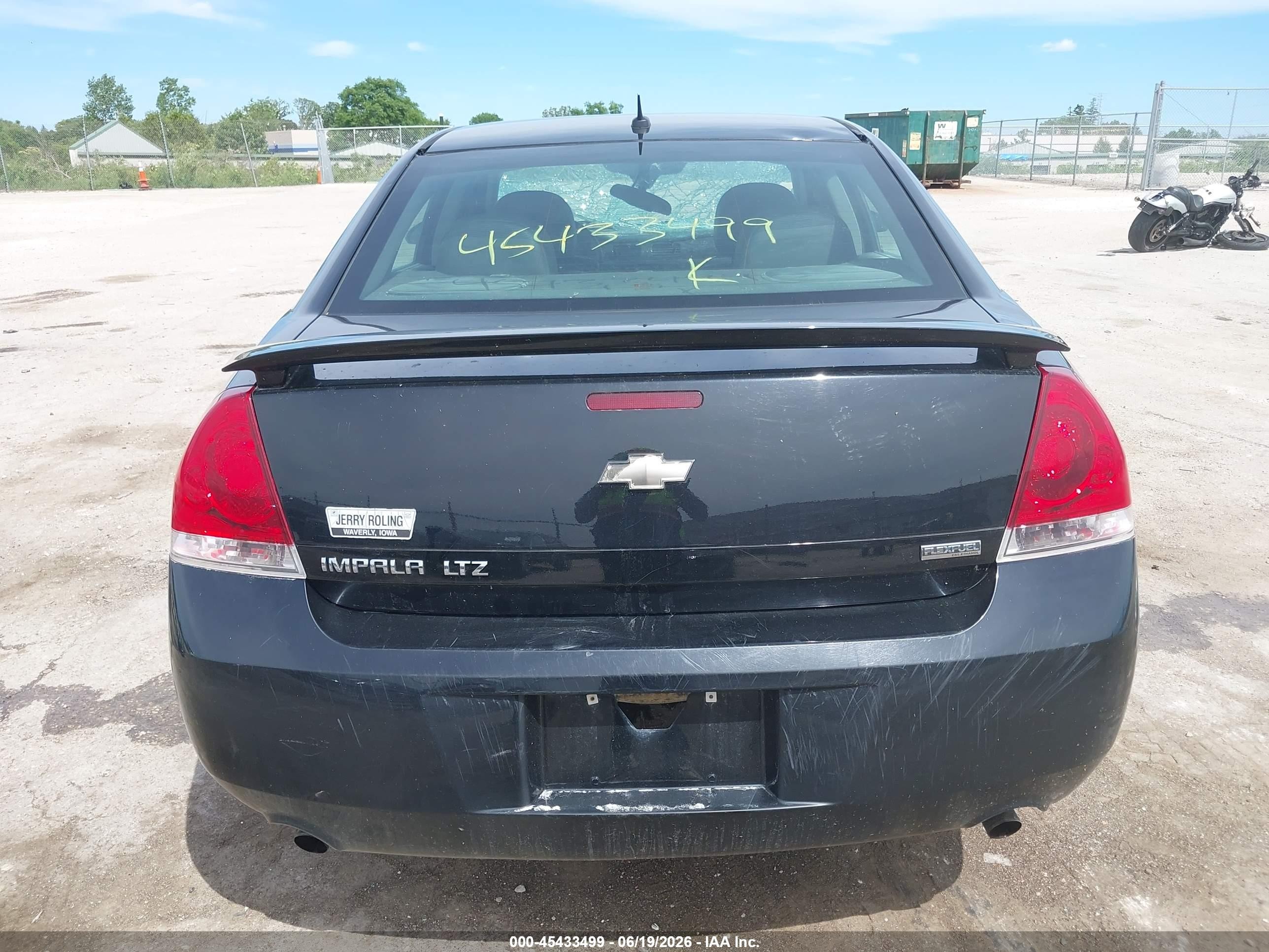 2012 Chevrolet Impala Ltz Черный vin: 2G1WC5E39C1153706