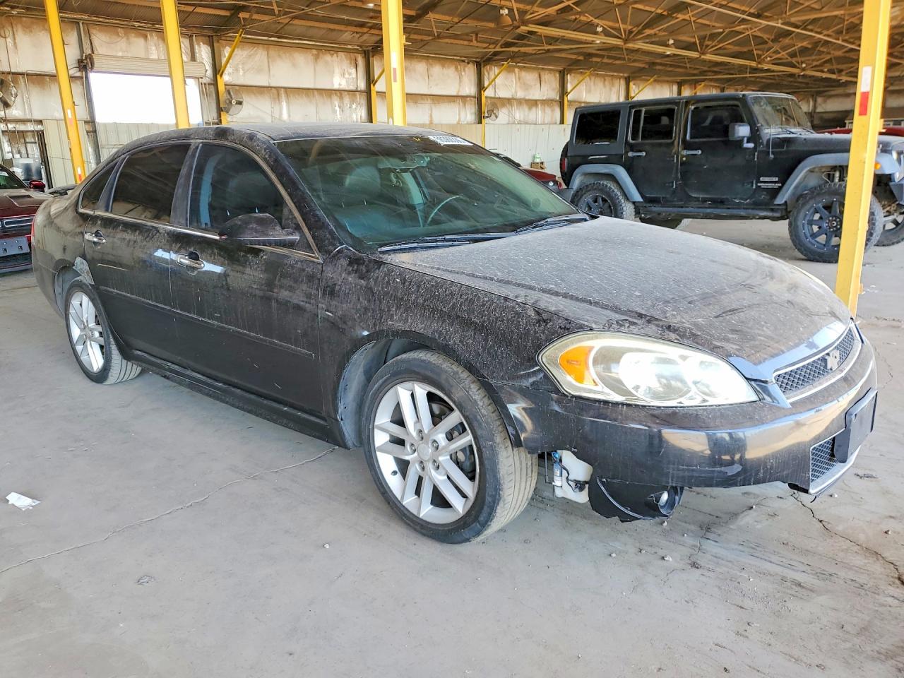 2012 Chevrolet Impala Ltz Black vin: 2G1WC5E39C1198984