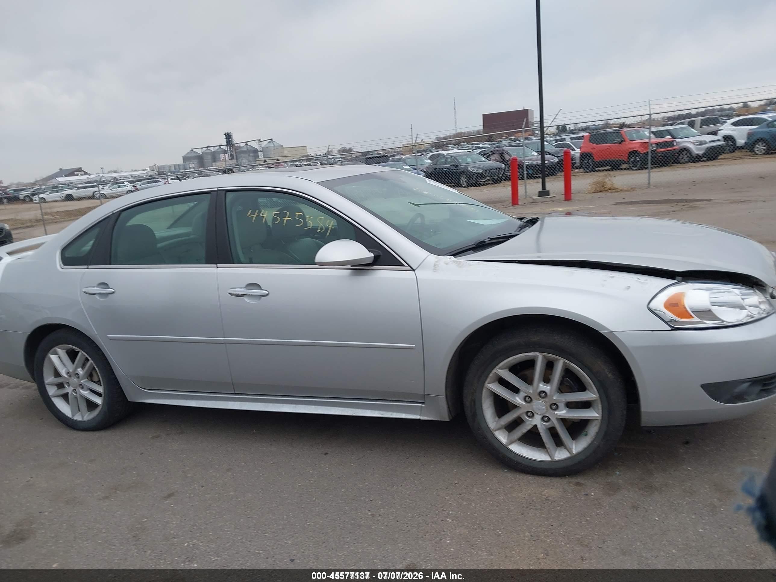 2012 Chevrolet Impala Ltz Gray vin: 2G1WC5E39C1264093