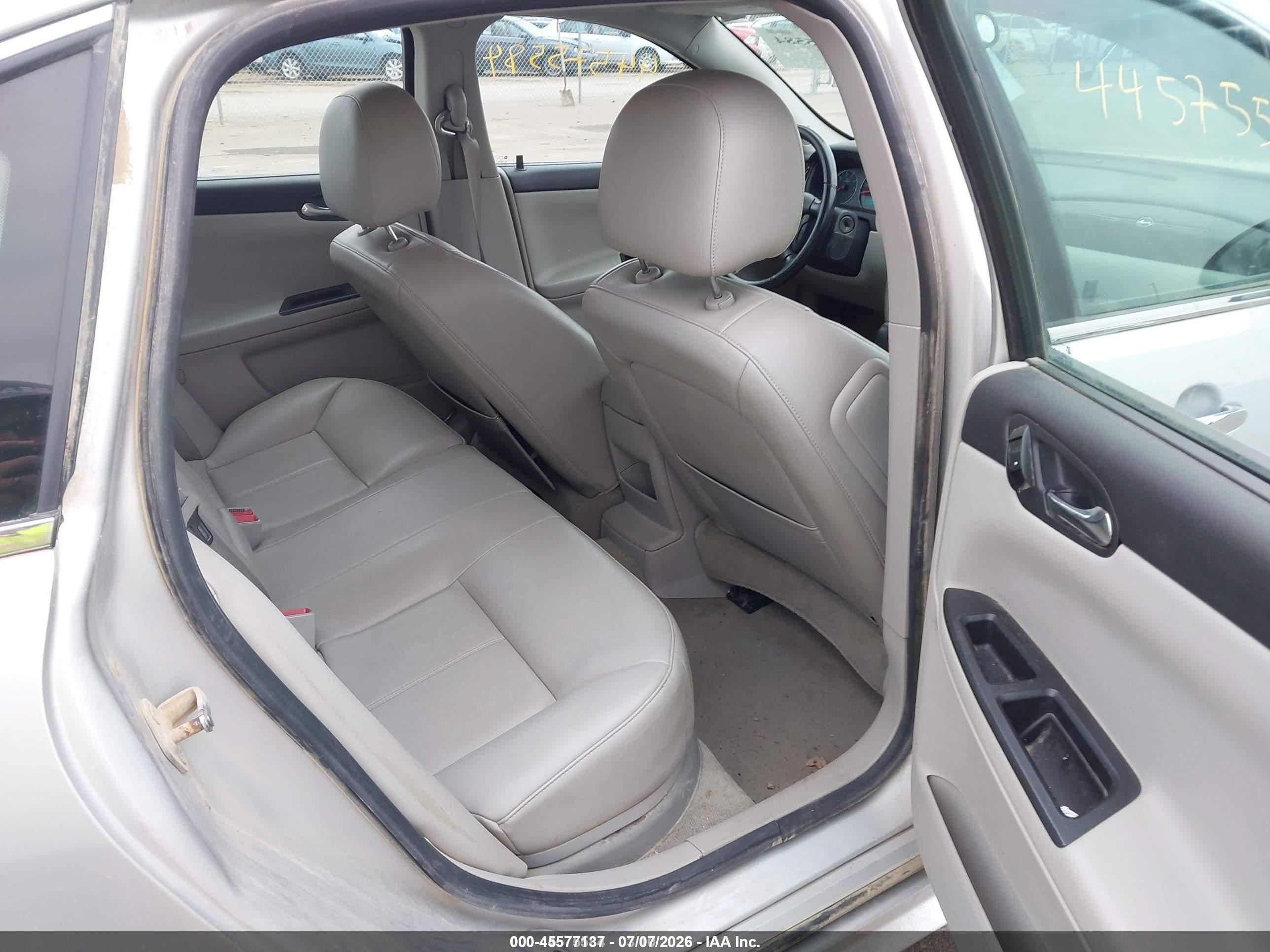 2012 Chevrolet Impala Ltz Gray vin: 2G1WC5E39C1264093