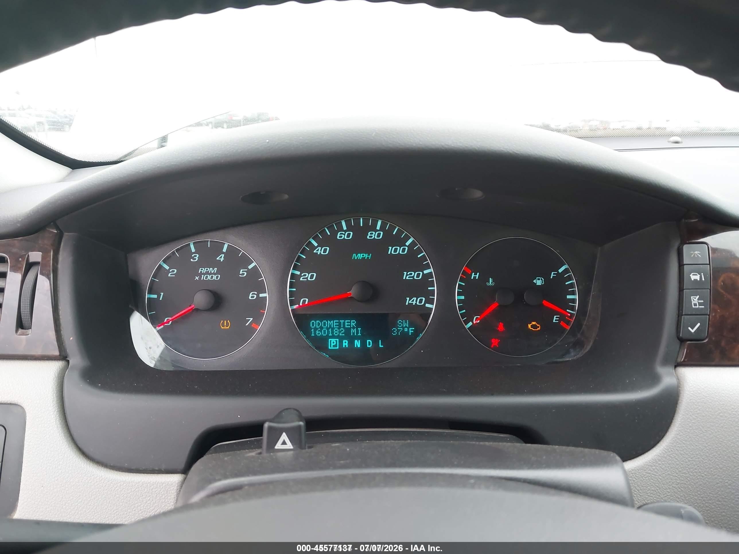 2012 Chevrolet Impala Ltz Gray vin: 2G1WC5E39C1264093