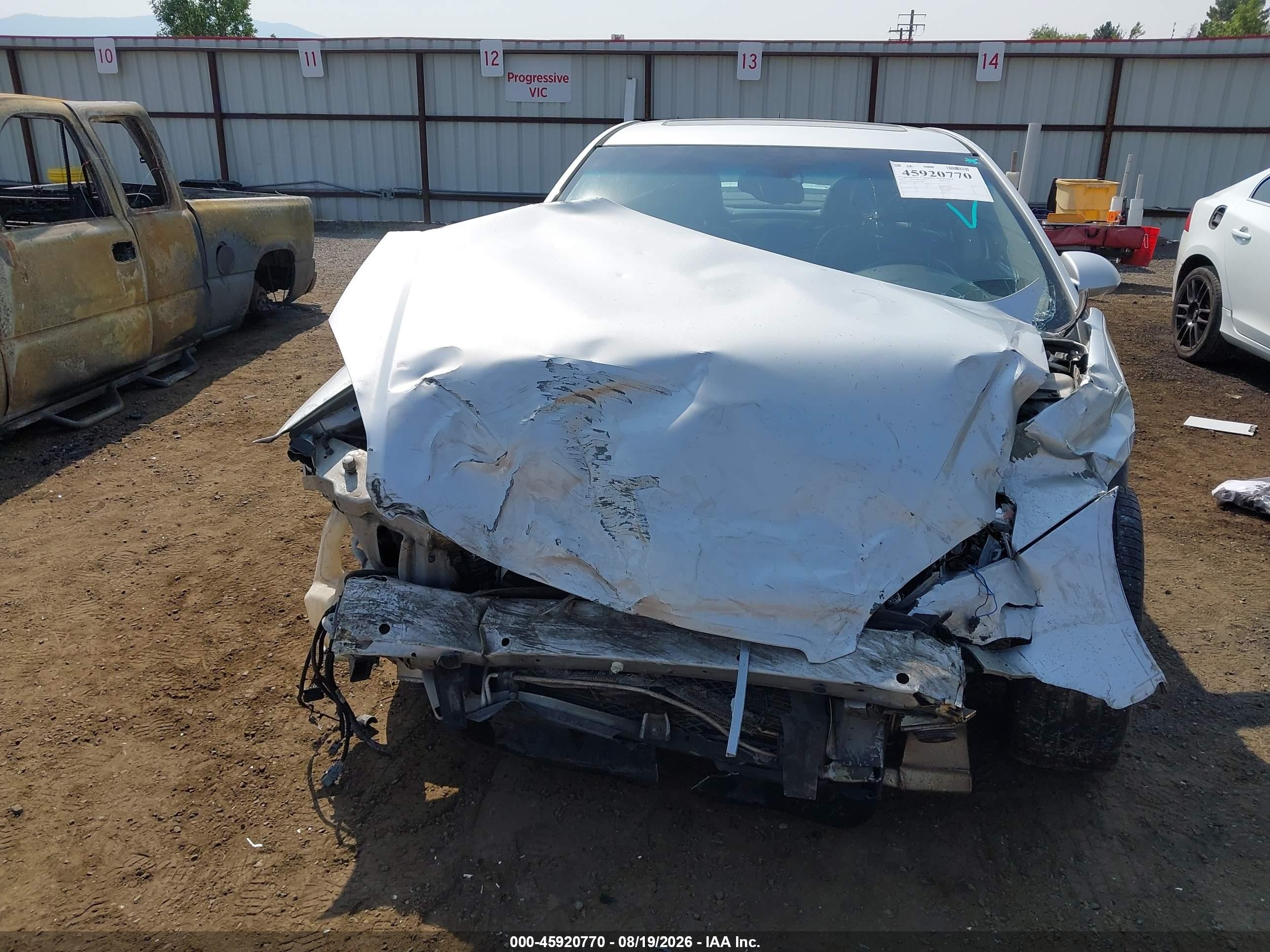 2013 Chevrolet Impala Ltz Silver vin: 2G1WC5E39D1114809