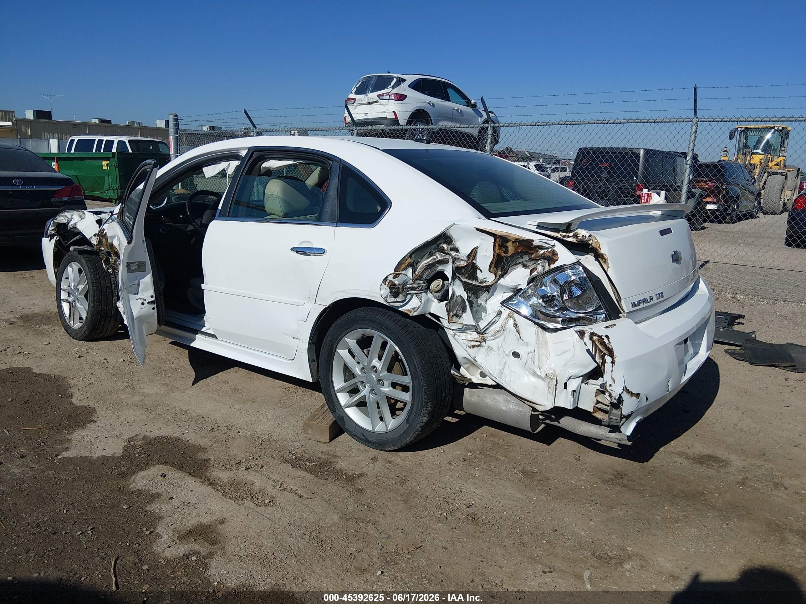 2013 Chevrolet Impala Ltz Белый vin: 2G1WC5E39D1127771