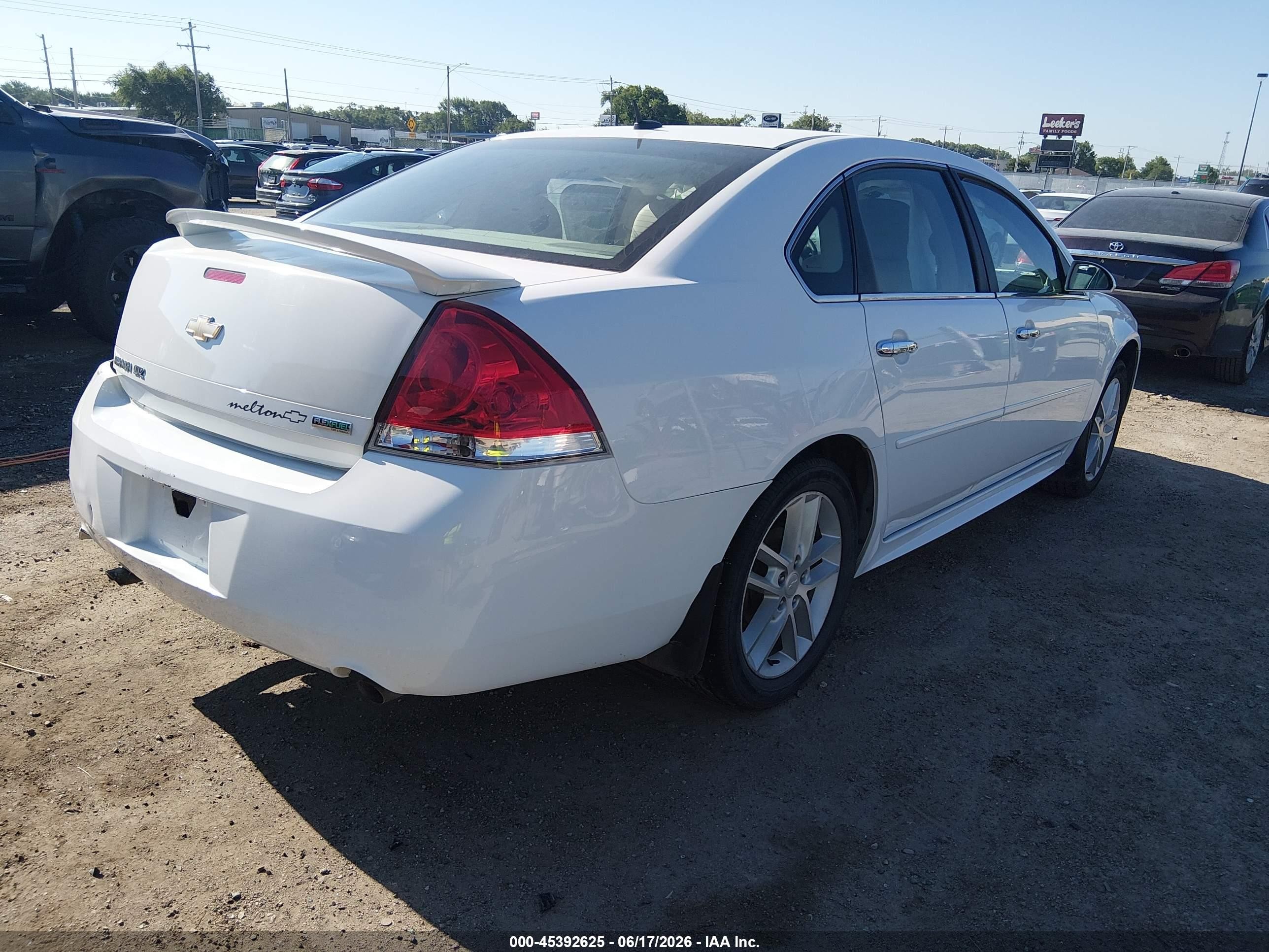 2013 Chevrolet Impala Ltz Белый vin: 2G1WC5E39D1127771
