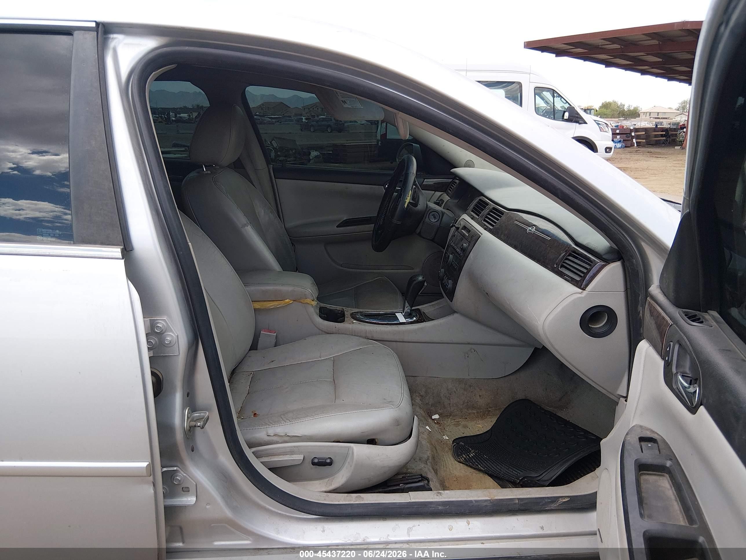 2013 Chevrolet Impala Ltz Silver vin: 2G1WC5E39D1238353