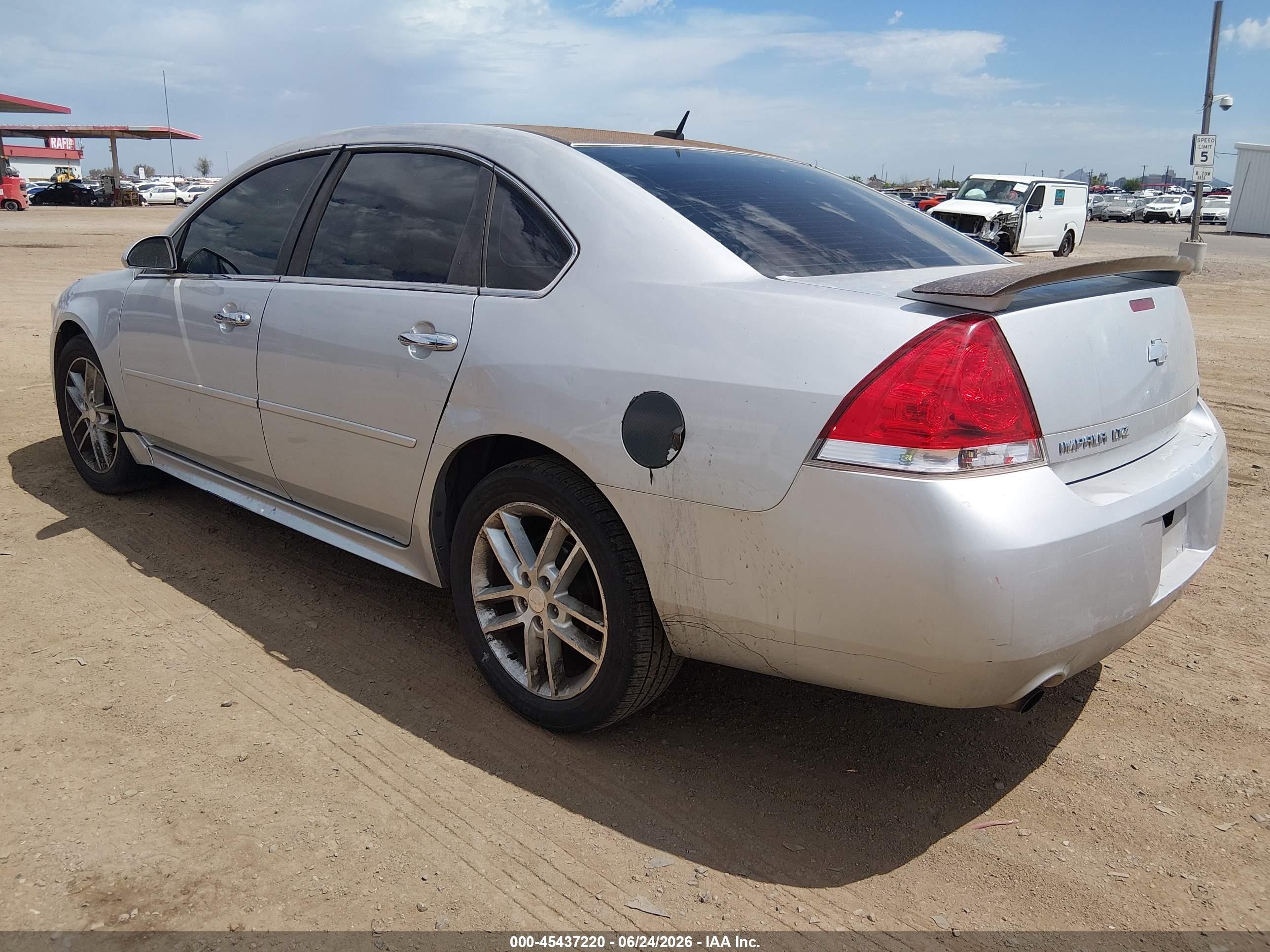 2013 Chevrolet Impala Ltz Silver vin: 2G1WC5E39D1238353