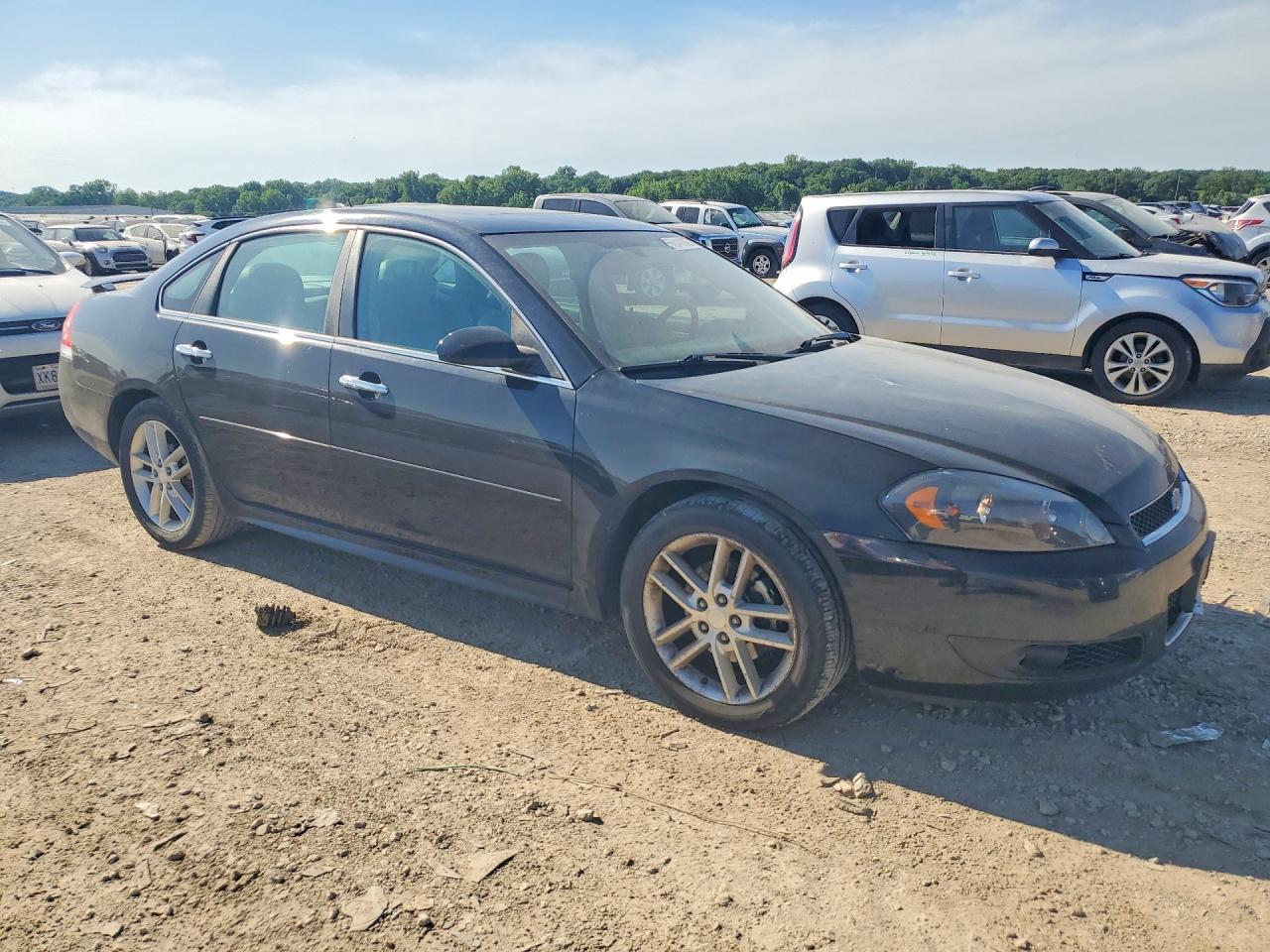 2013 Chevrolet Impala Ltz Black vin: 2G1WC5E39D1249367
