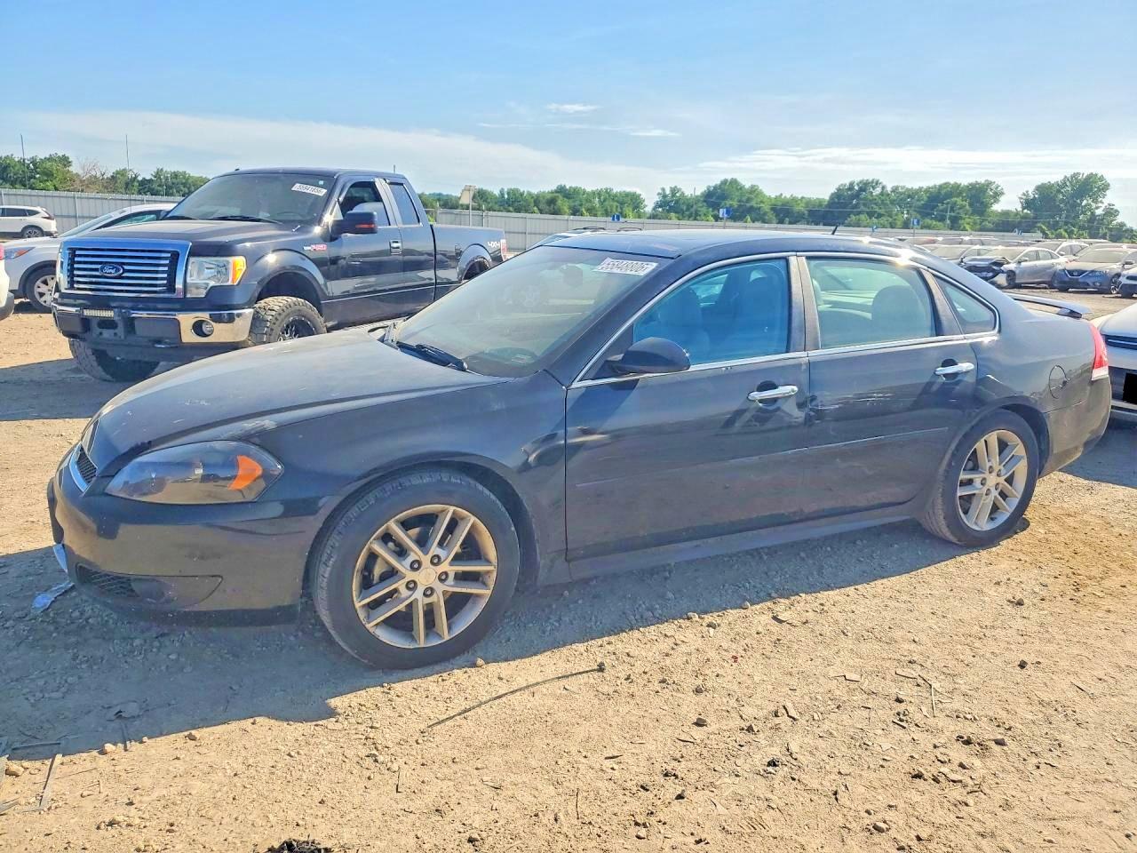 2013 Chevrolet Impala Ltz Black vin: 2G1WC5E39D1249367