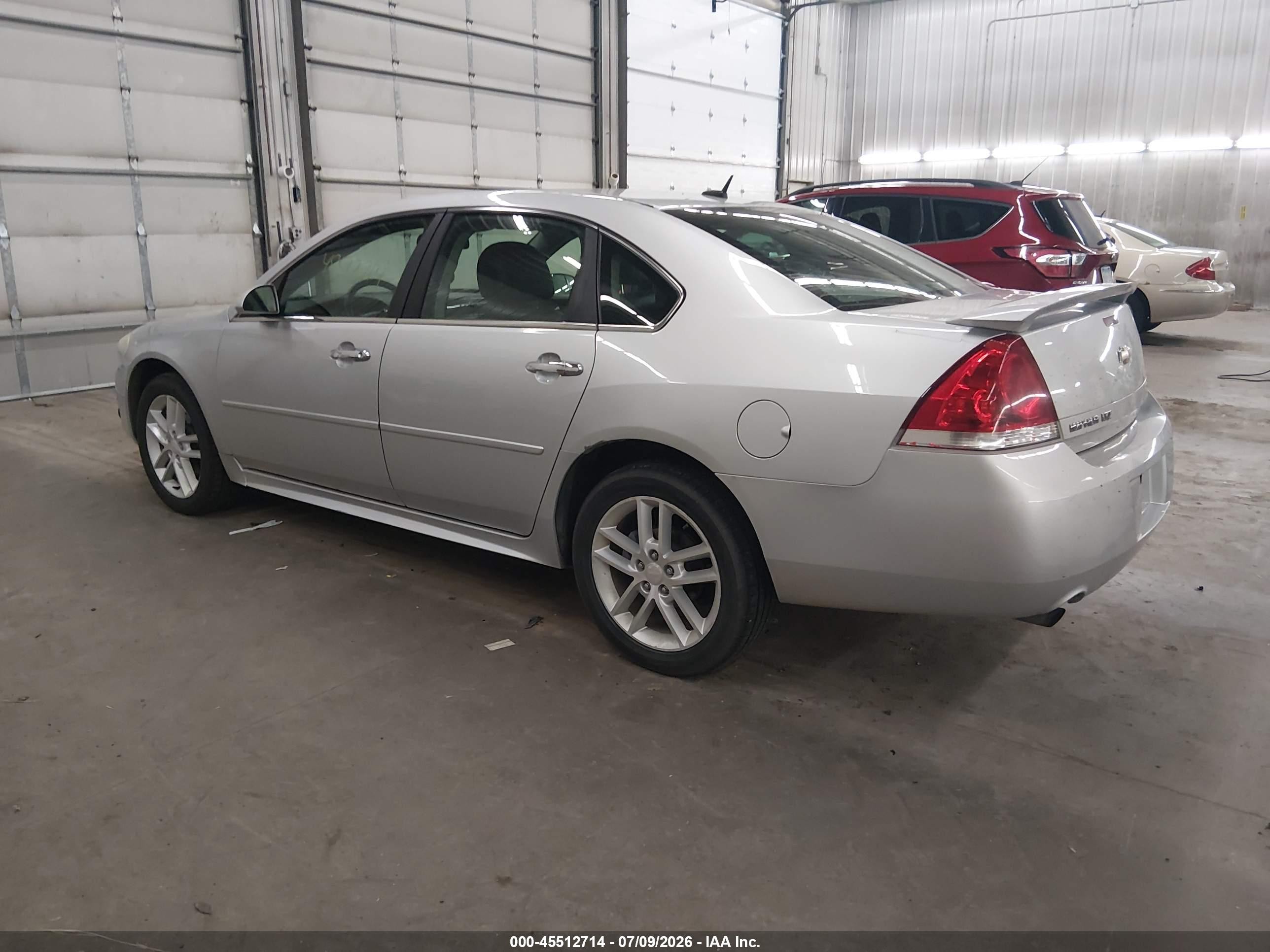 2013 Chevrolet Impala Ltz Silver vin: 2G1WC5E39D1256013