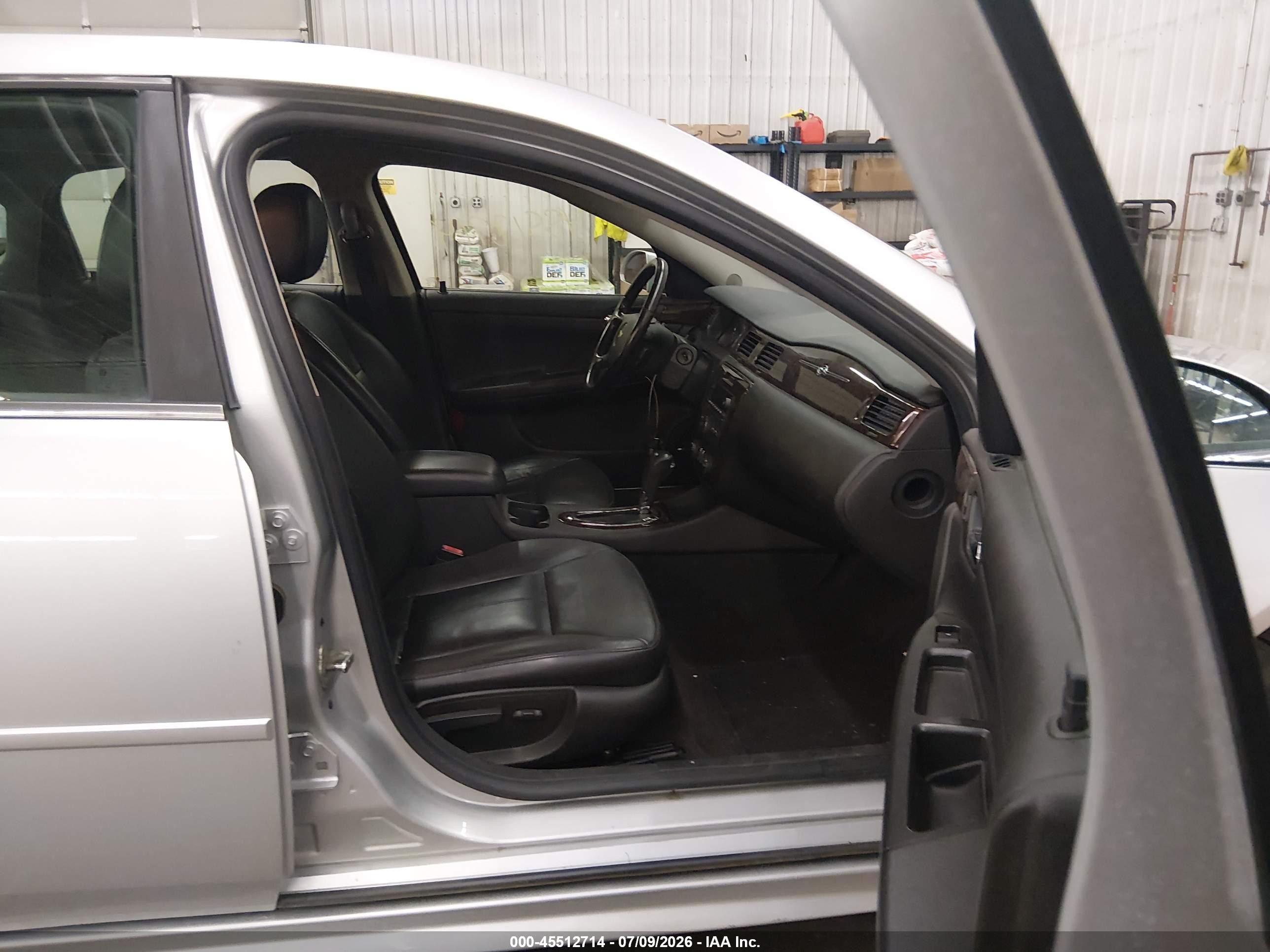 2013 Chevrolet Impala Ltz Silver vin: 2G1WC5E39D1256013