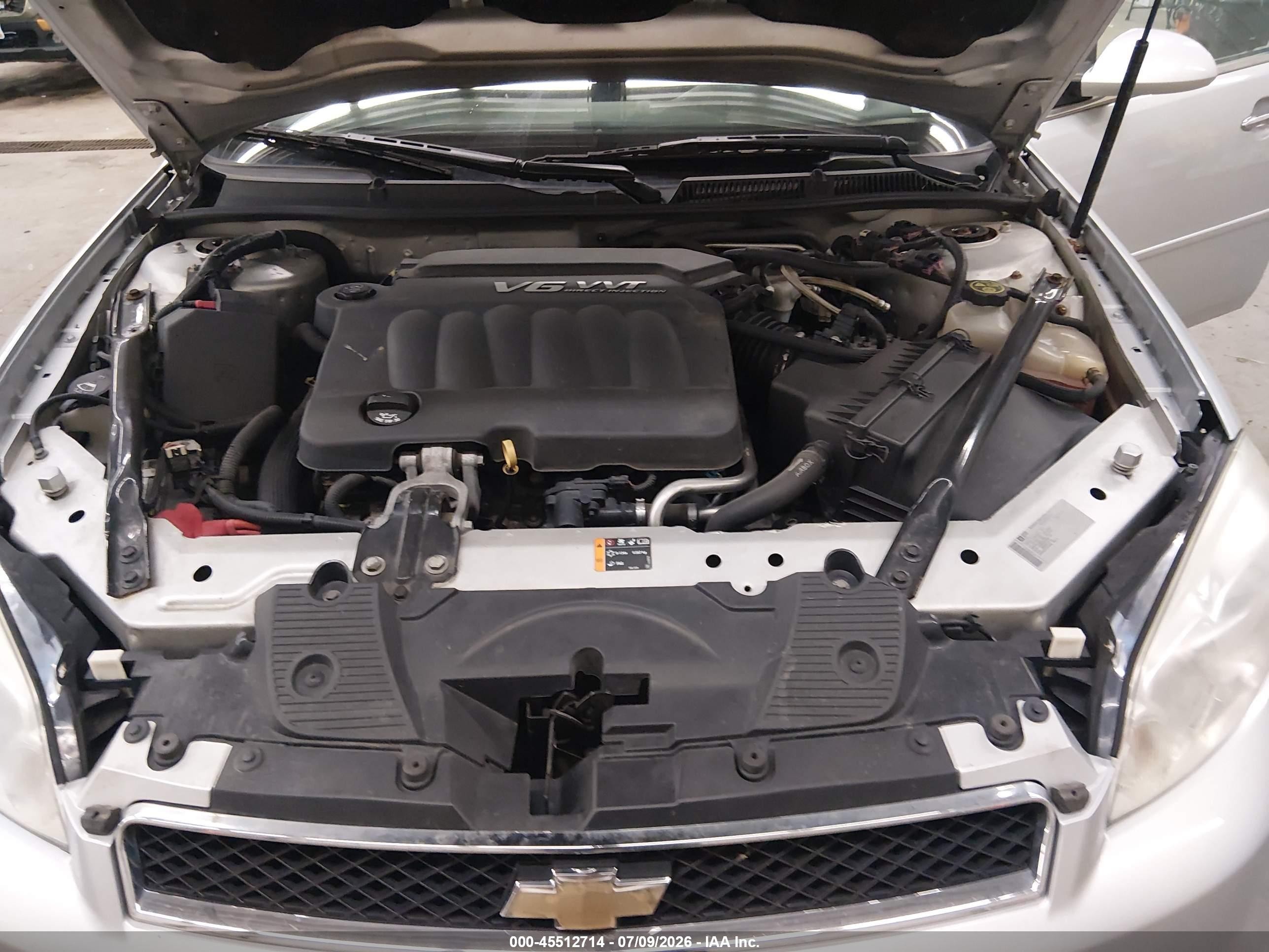 2013 Chevrolet Impala Ltz Silver vin: 2G1WC5E39D1256013
